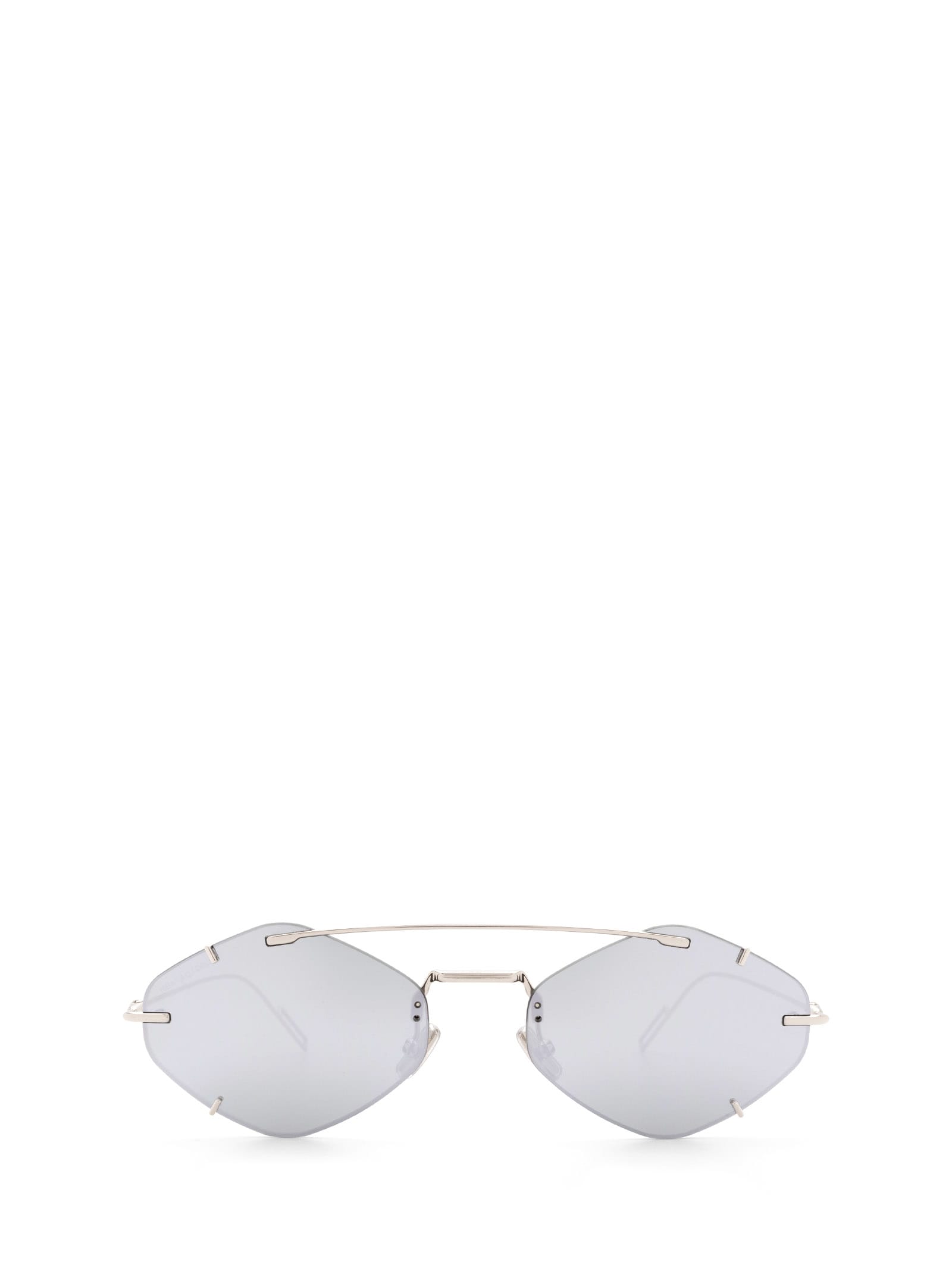 DIOR INCLUSION SILVER SUNGLASSES,DIORINCLUSION 010/OT