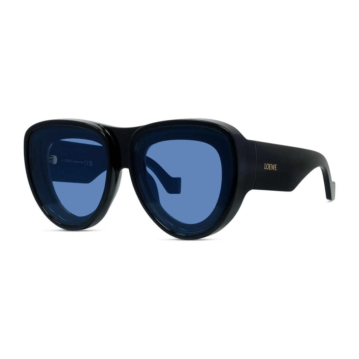 Loewe Lw40170u Signature 01v Nero Sunglasses In Black