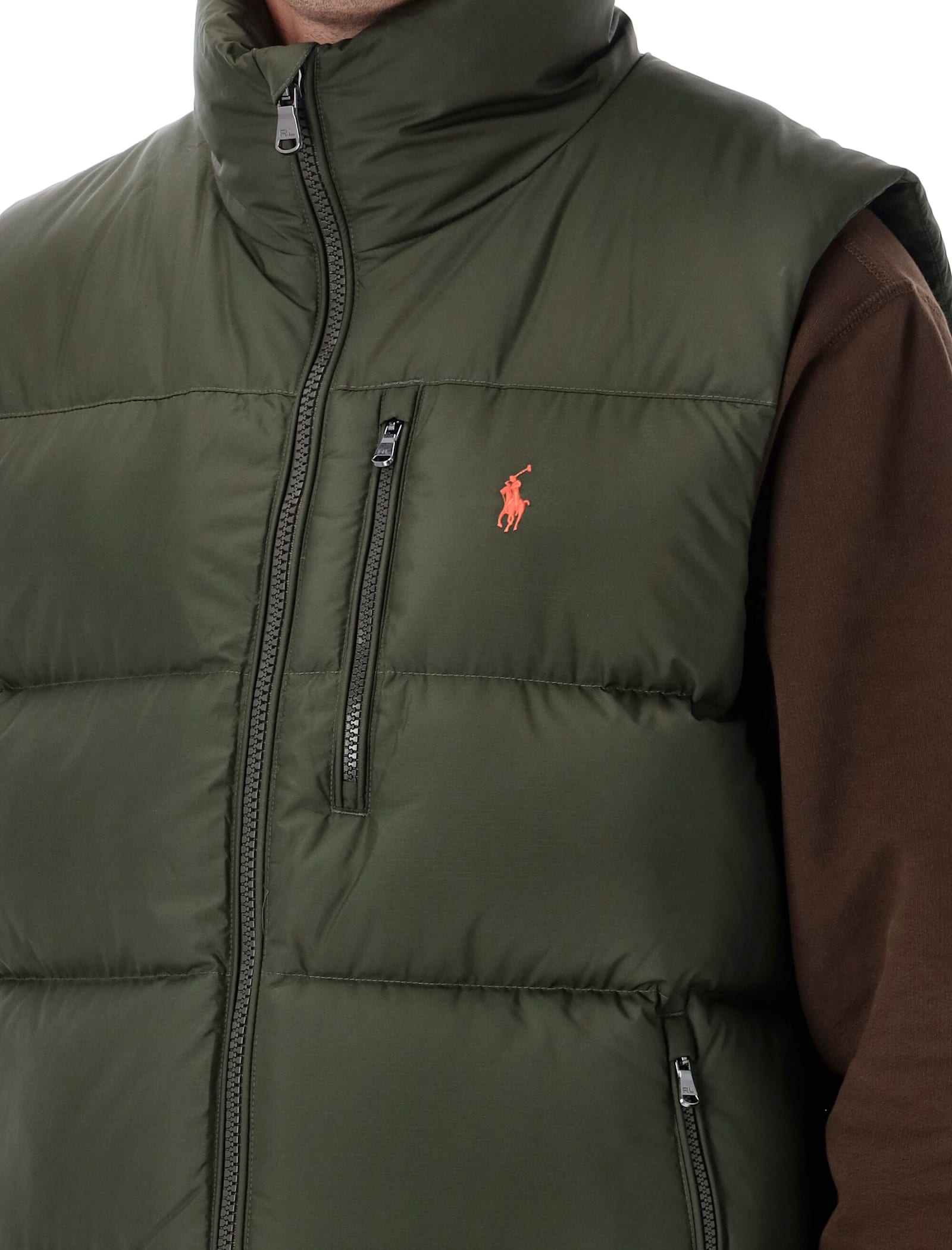 Polo Ralph Lauren Puffer Vest In Green