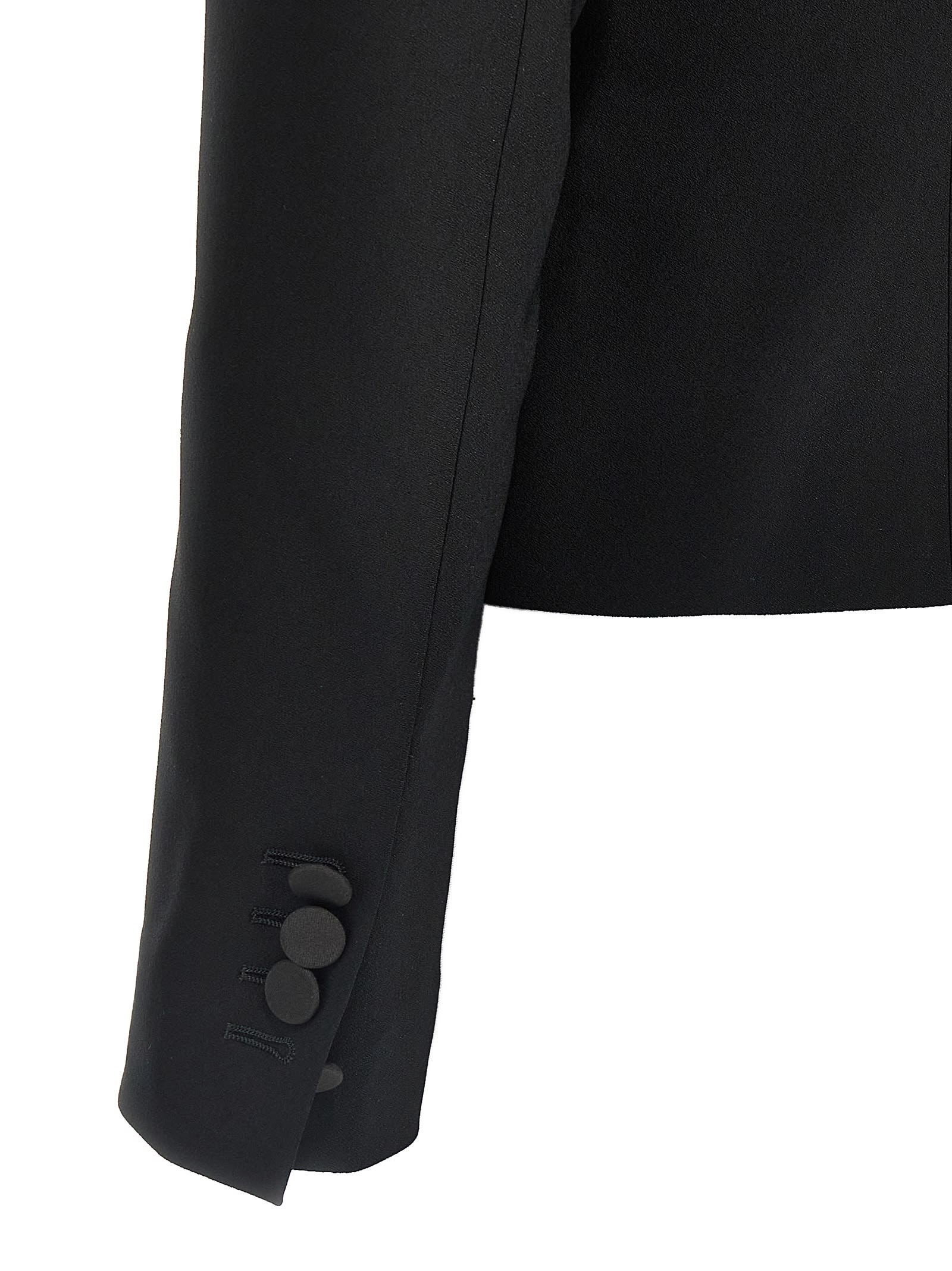 Dsquared2 'gatsby' Blazer Featuring Bow Detail In Black