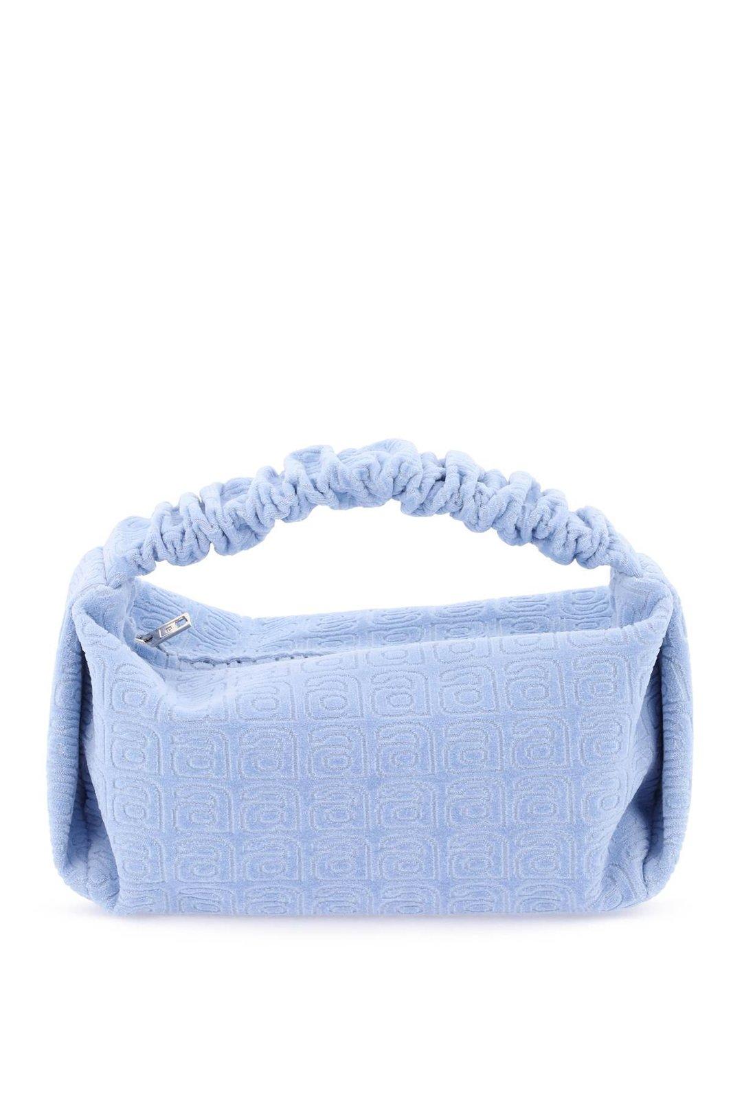 Alexander Wang Velvet Scrunchie Small Top Handle Bag