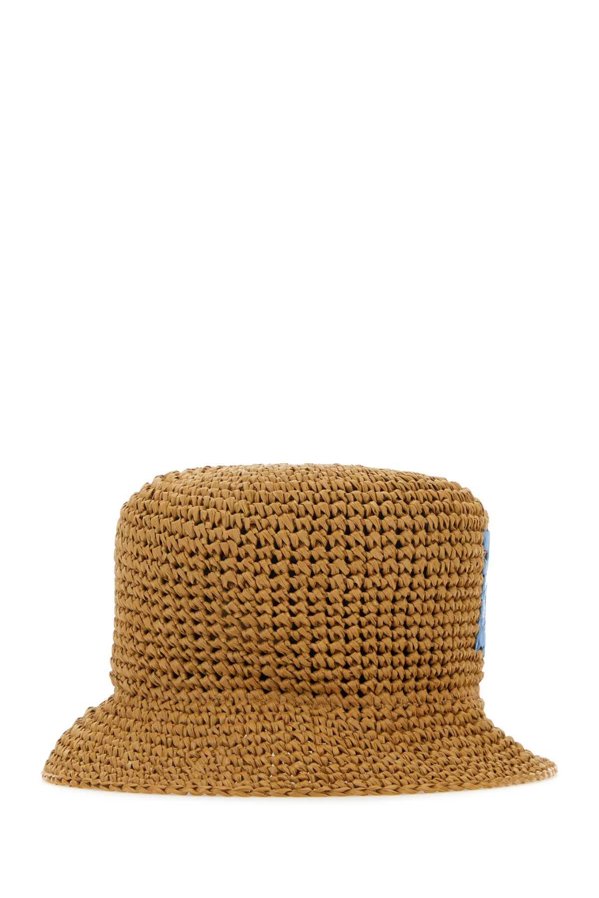 Burberry Raffia Hat In Bluebeige