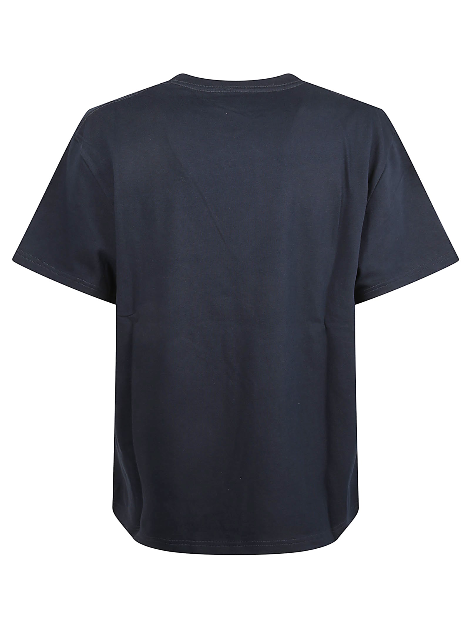 Alexander Mcqueen Mcqueen Print T-shirt In Blue