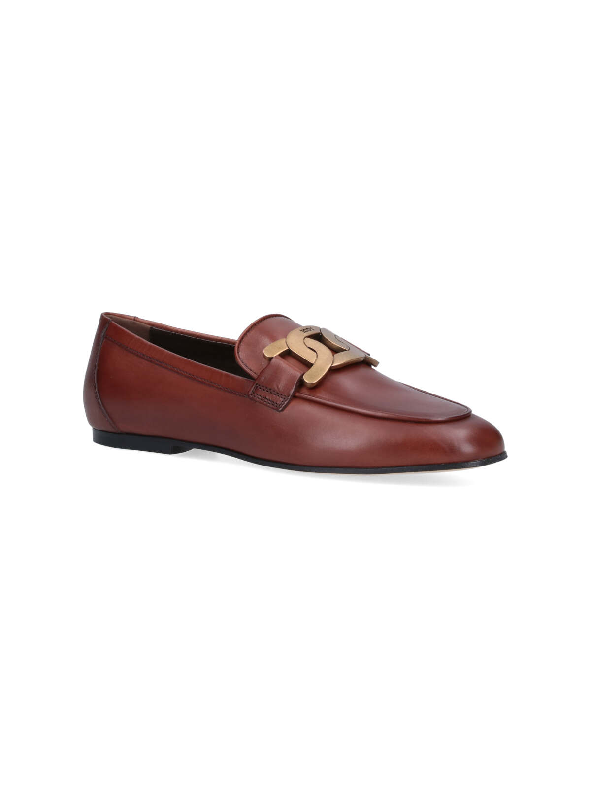 Shop Tod's Kate Loafers In Brown