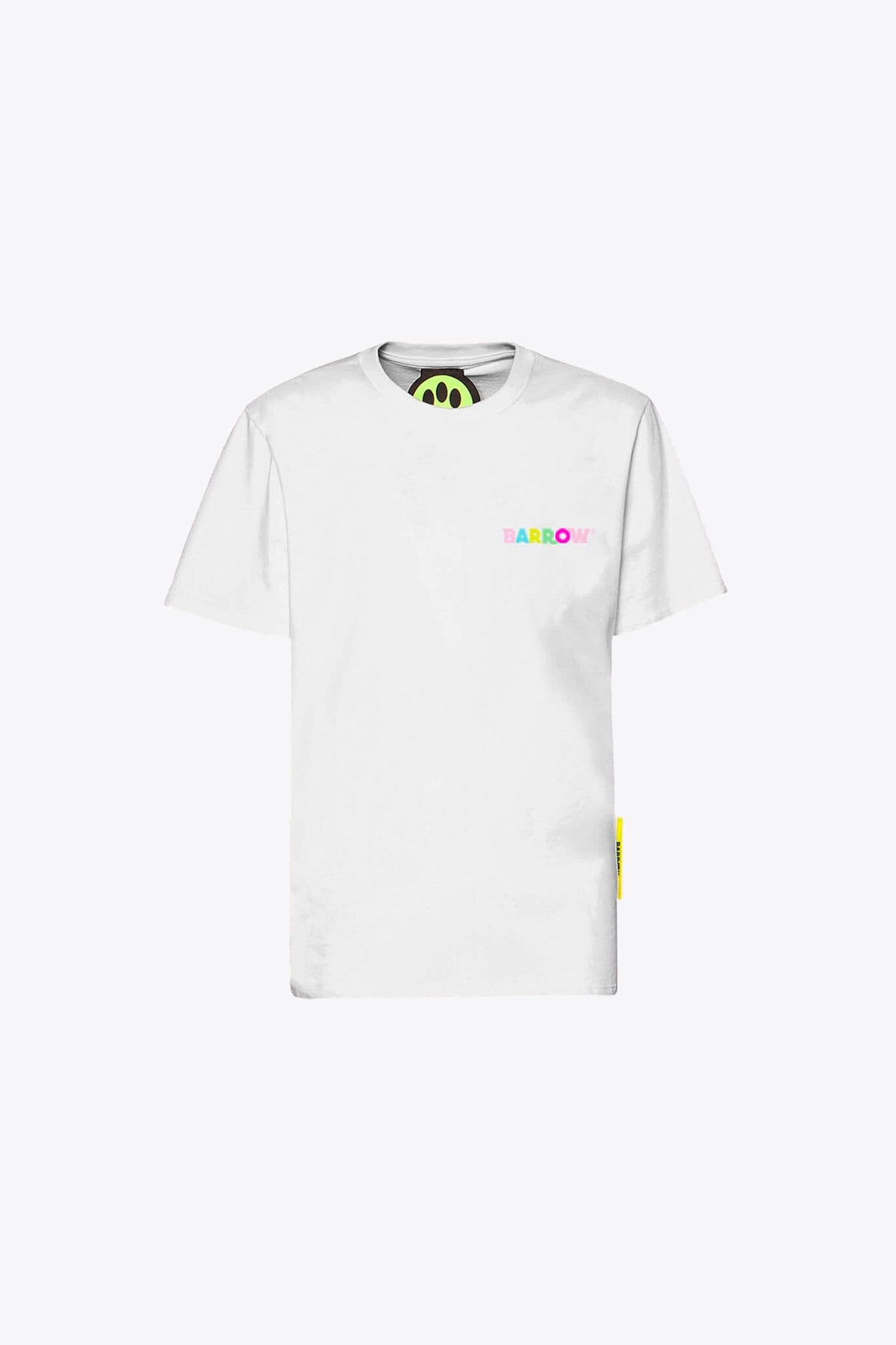 Barrow T-shirt Jersey Unisex White cotton t-shirt with multicolor logo