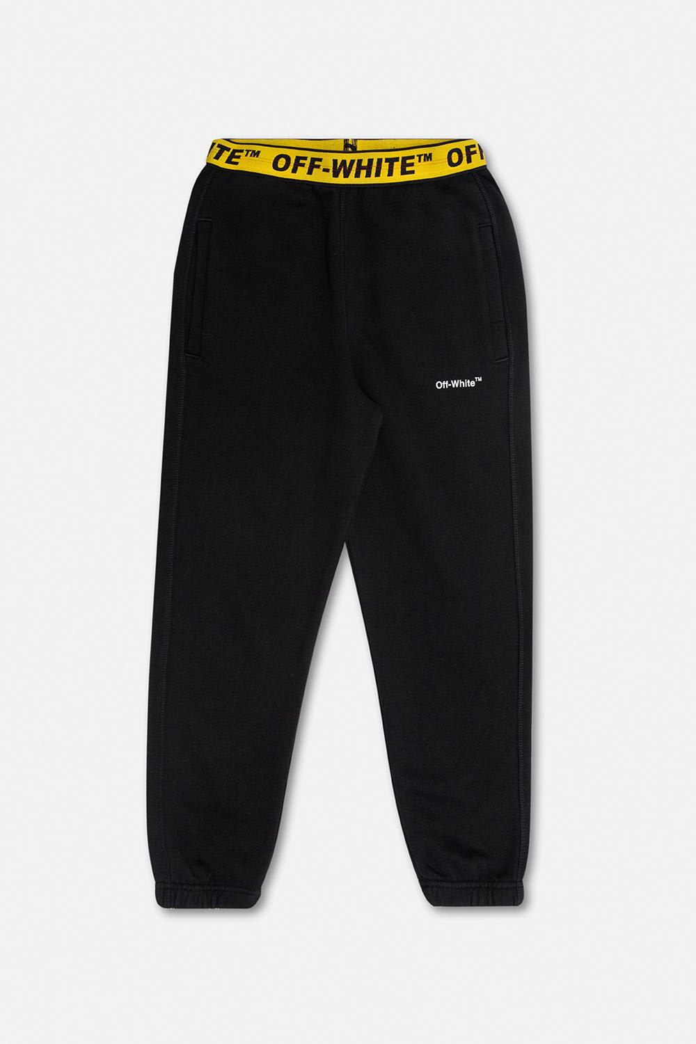 OFF-WHITE SWEATPANTS WITH POCKETS