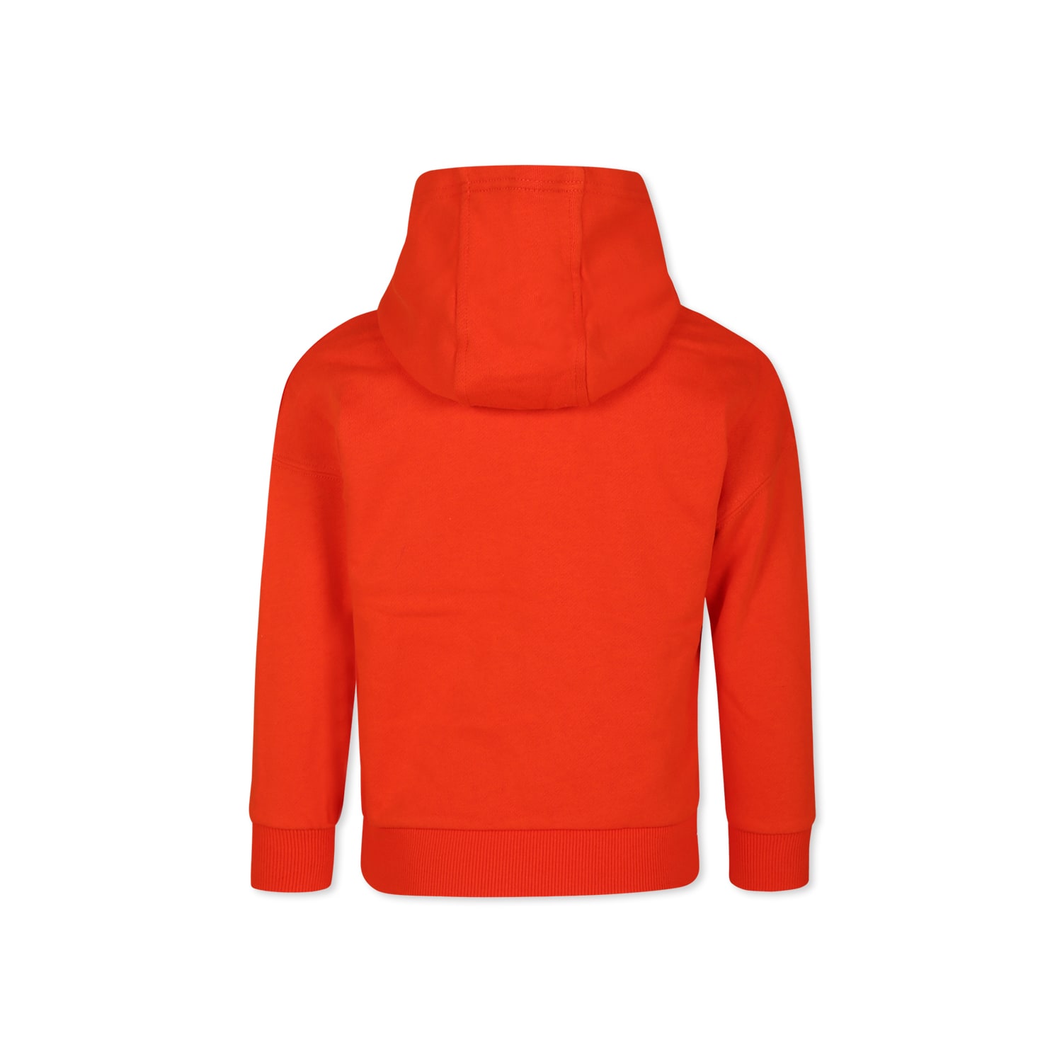 Timberland Red Sweatshirt For Boy With Tree Print In Red