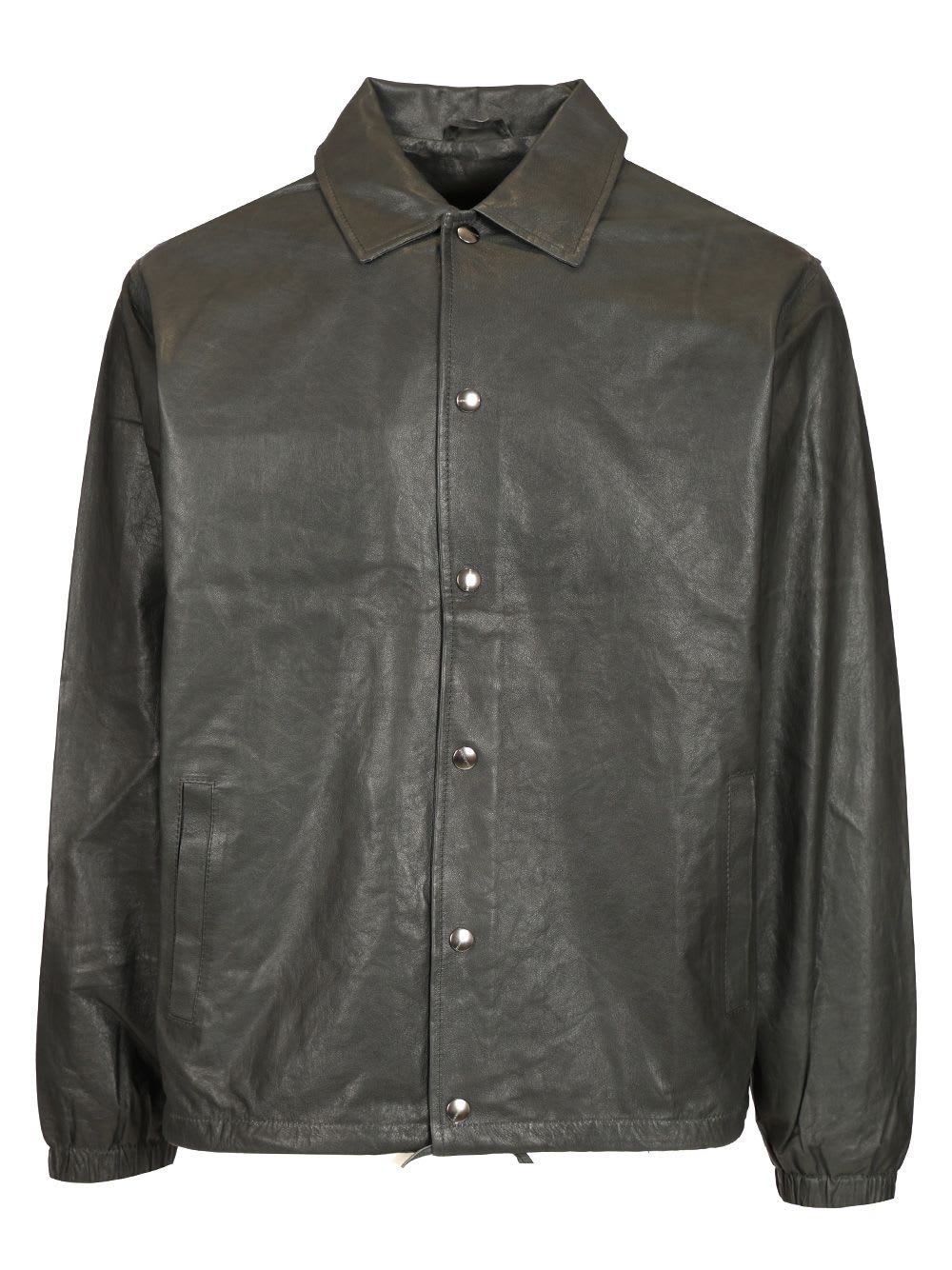 Leather Overshirt