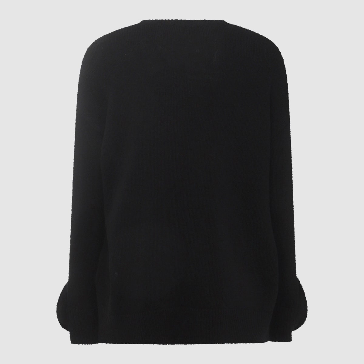 Shop Valentino Black Wool Knitwear