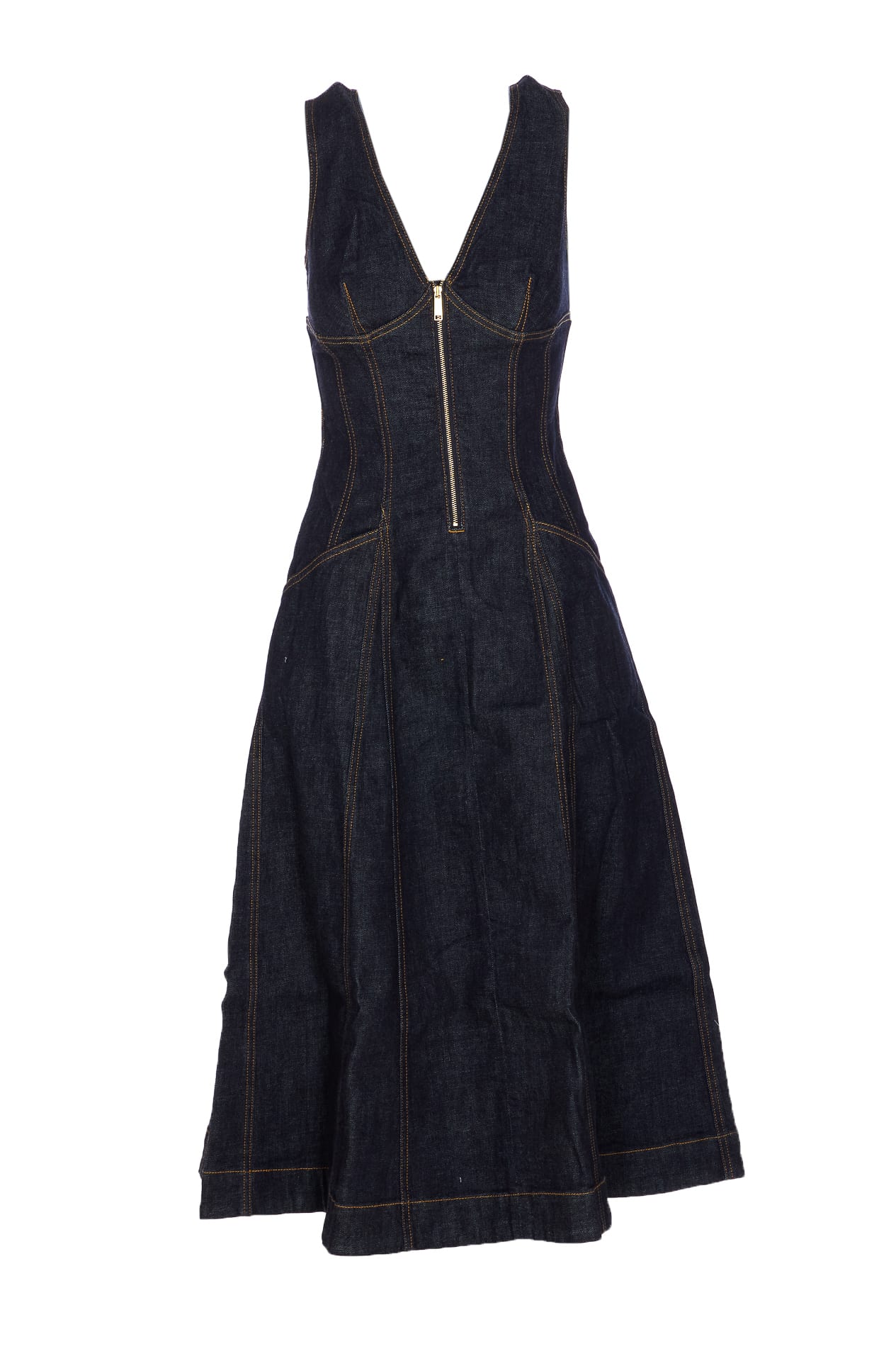 Denim Midi Dress