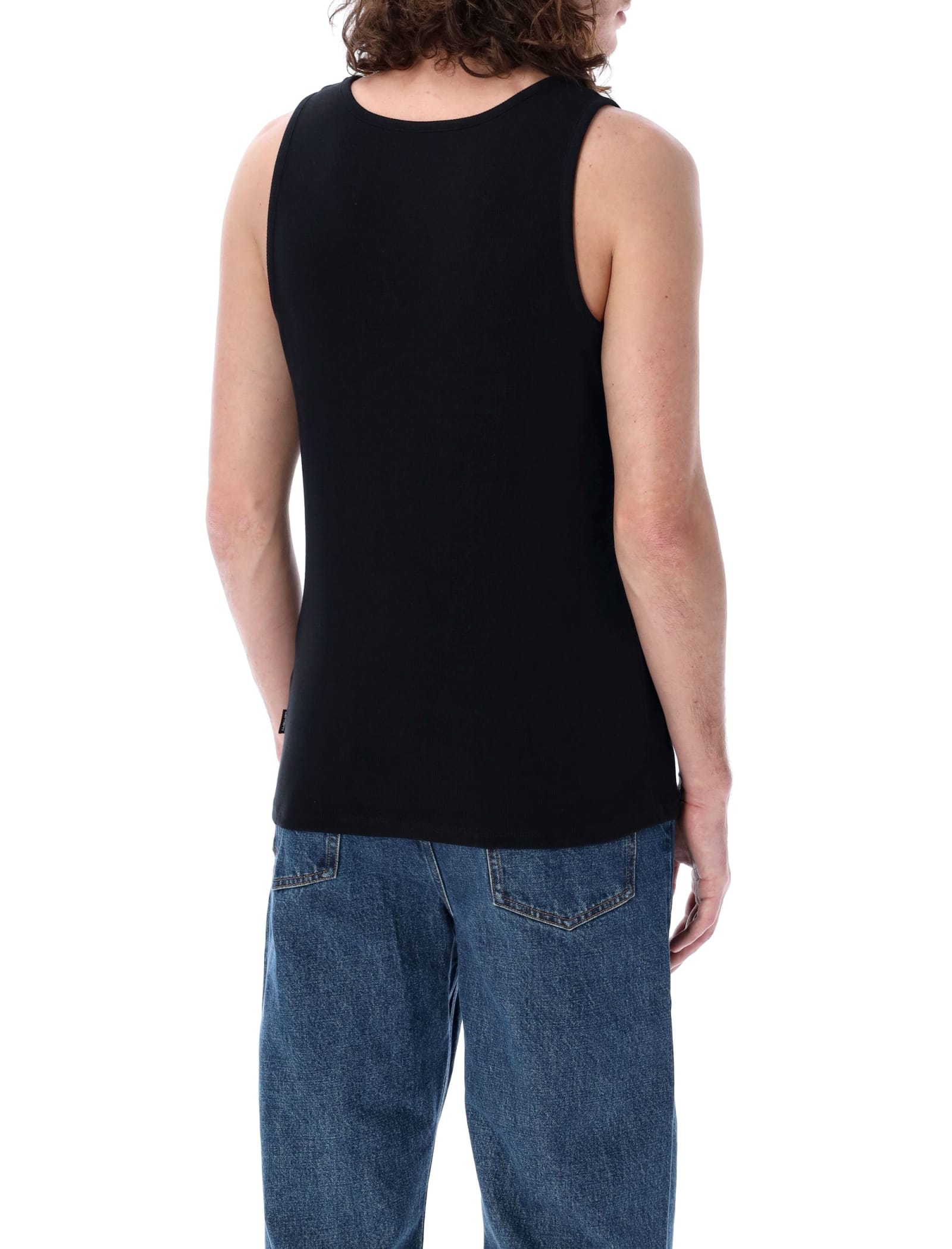 Shop Carhartt A-shirt Tank Top In Black
