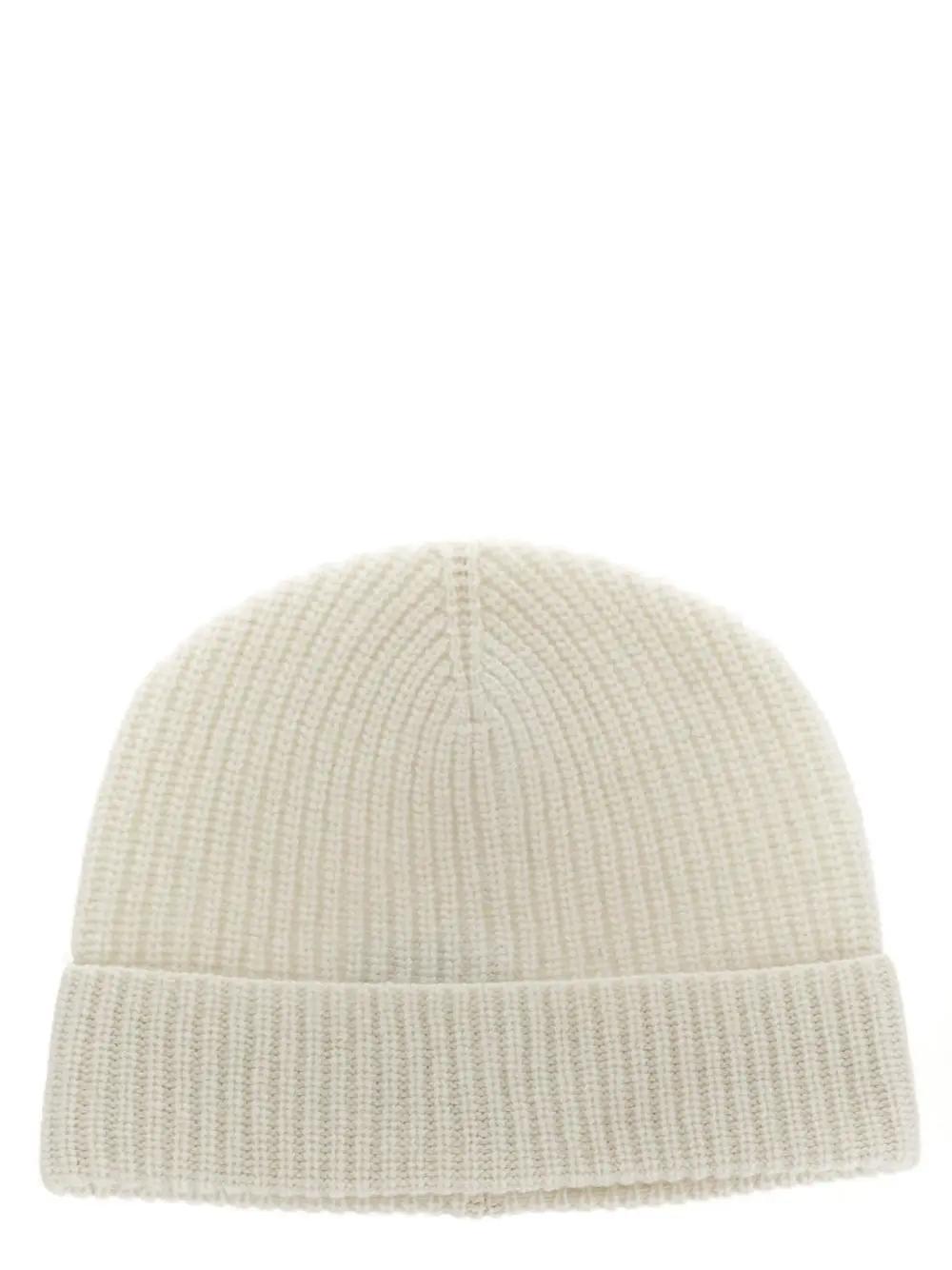 Shop Seven Gauge Ribbed Beanie In Panna