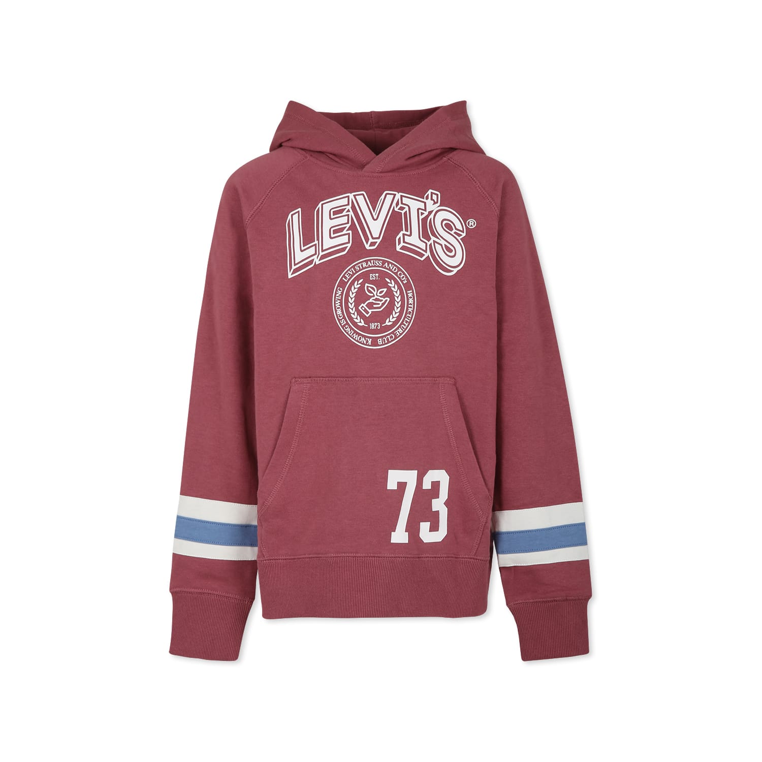 Shop Levi's Red Sweatshirt For Boy With Logo