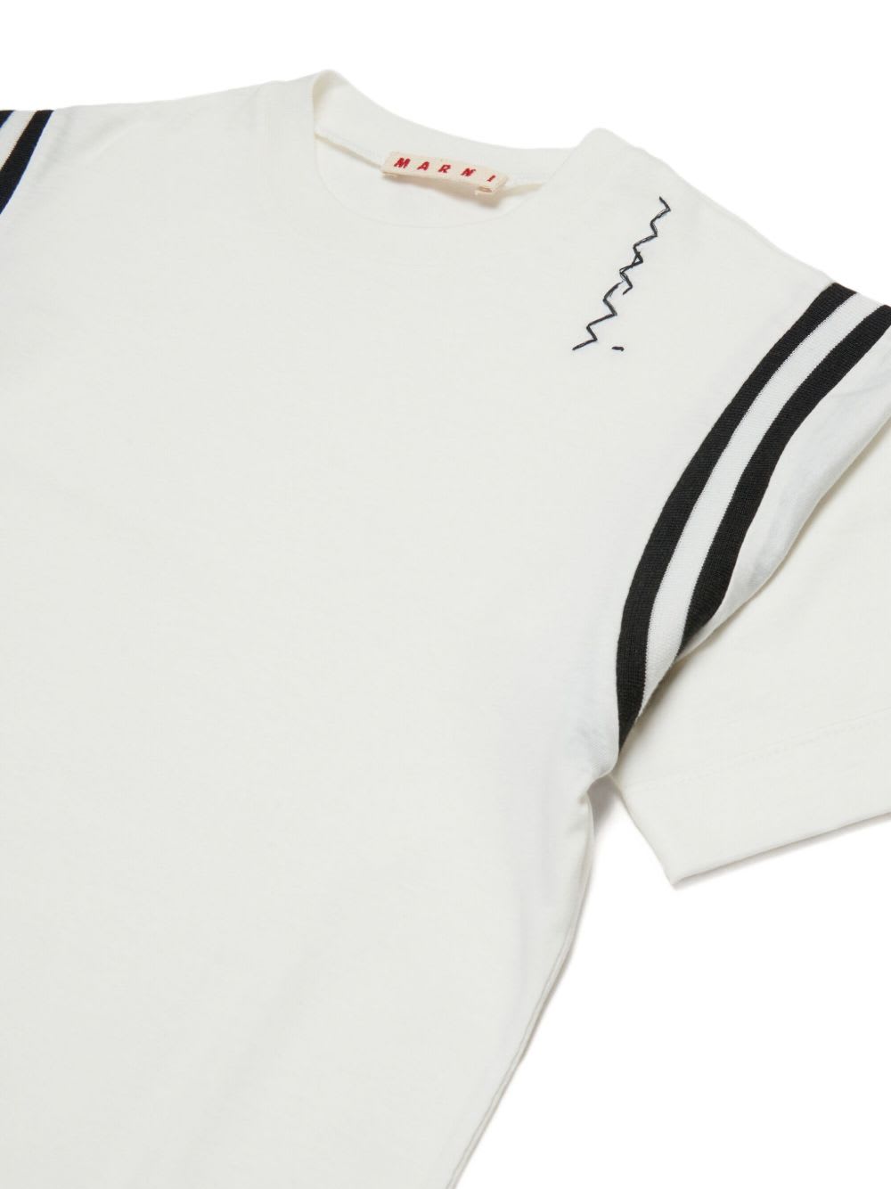 Marni Kids White Crew-neck In White