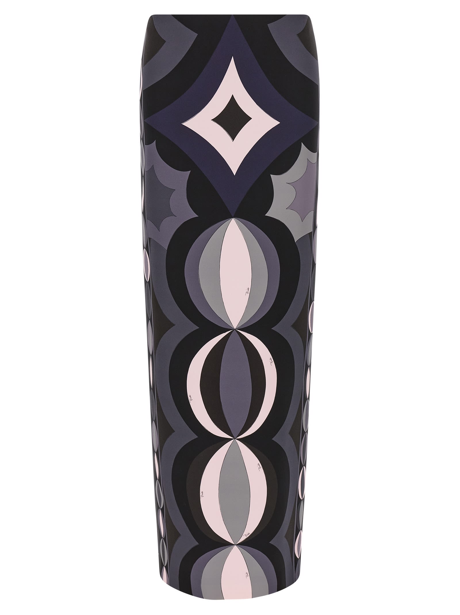 Pucci Iride-print Maxi Skirt In Multi