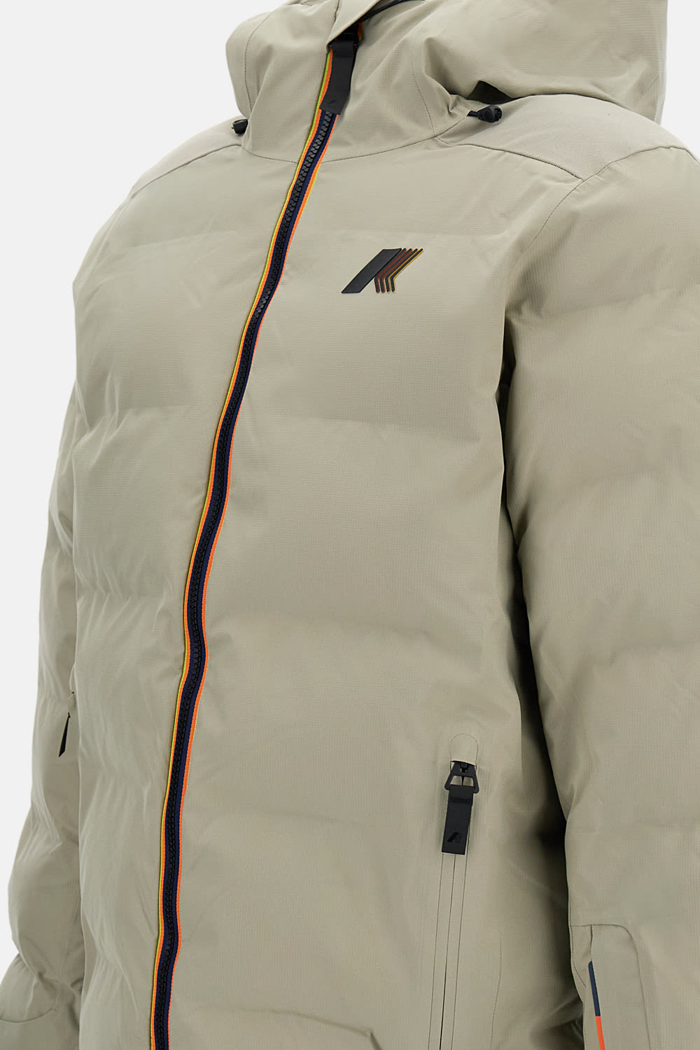 K-way Merib Hquilted Jacket In Green