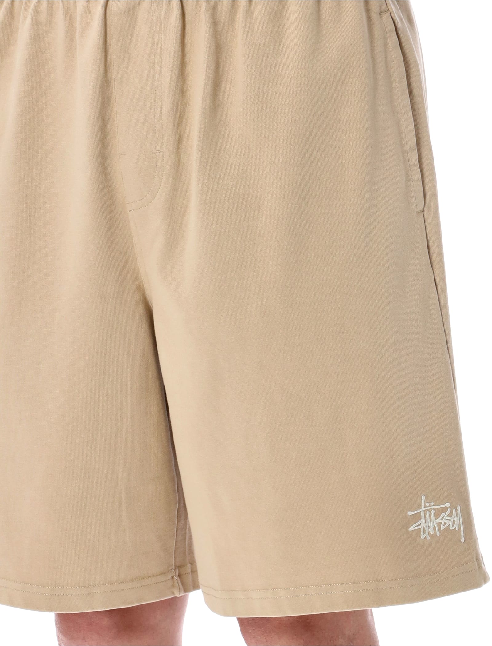 Stussy Jersey Short In Gold