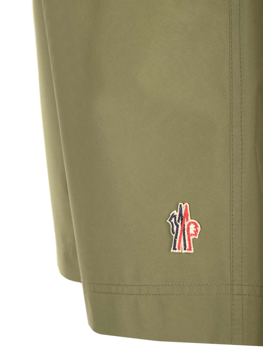 Shop Moncler Outdoor Shorts In Green