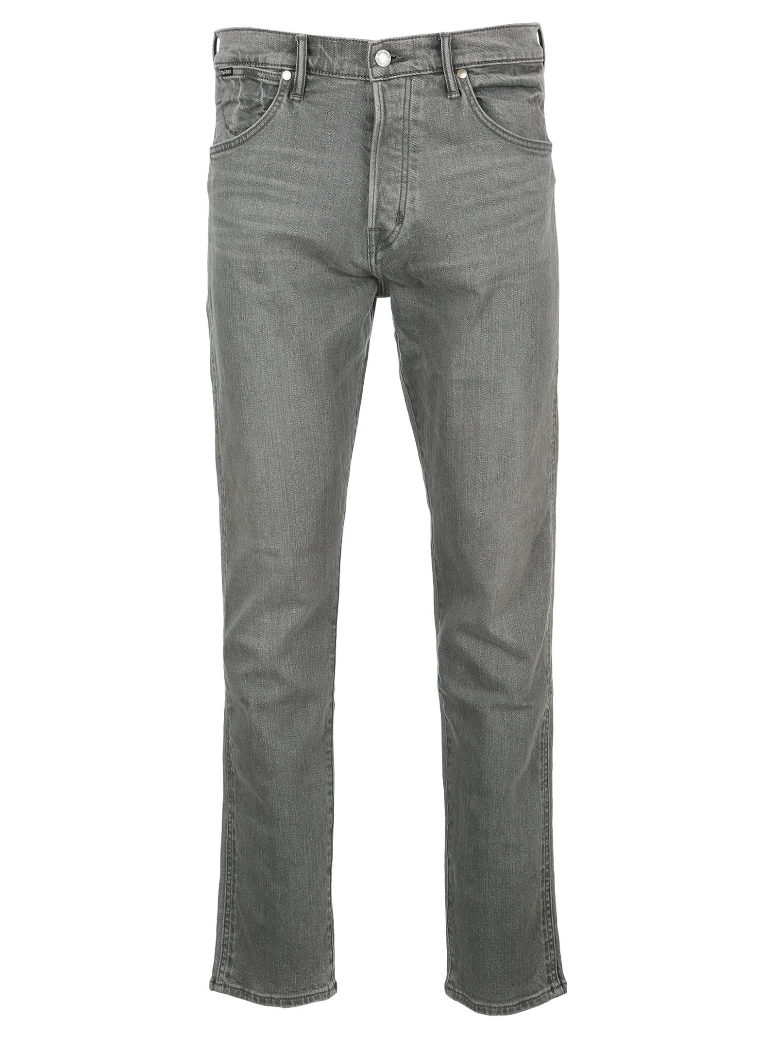 Tom Ford Straight-Leg Jeans In Grey | ModeSens