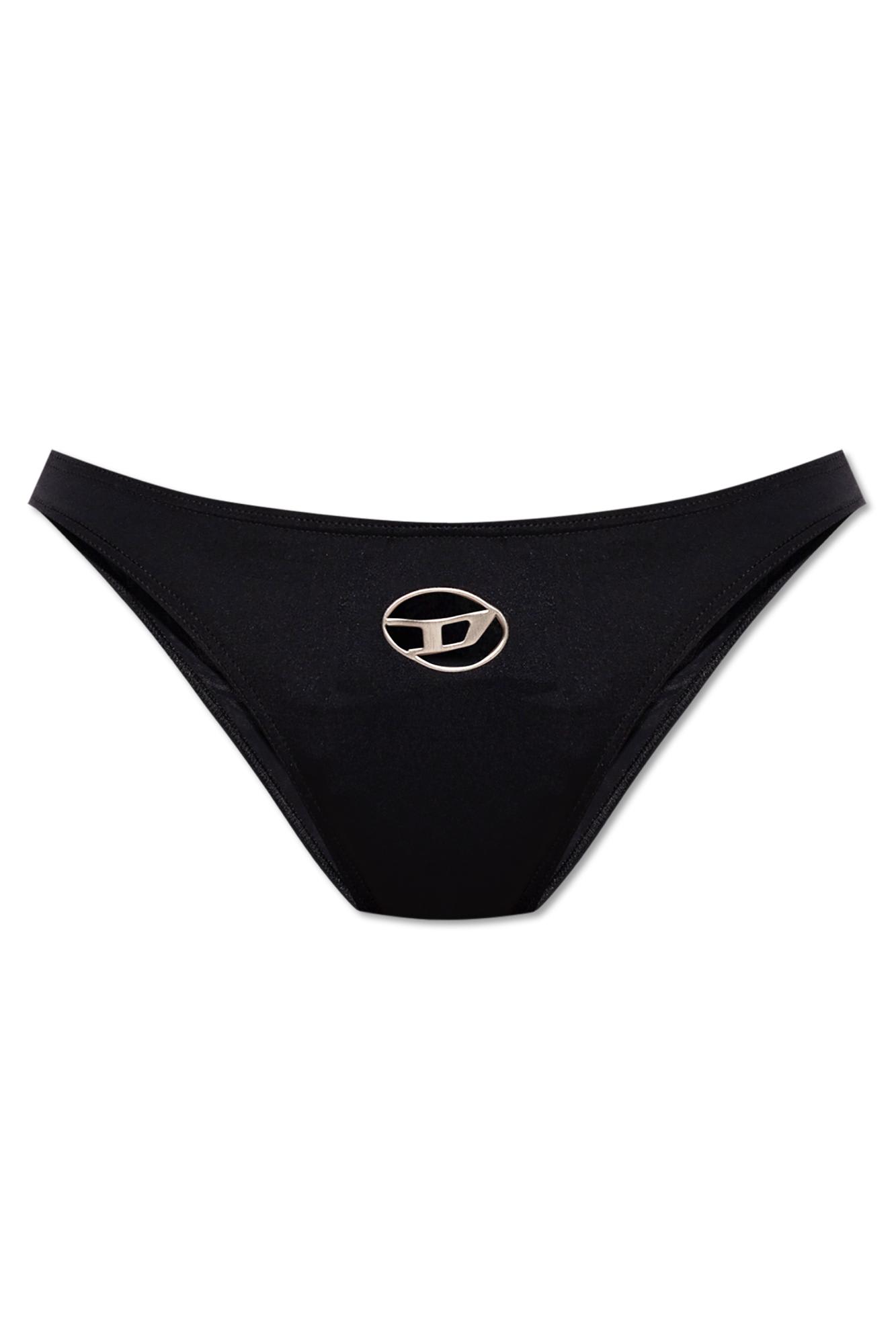 Diesel Bottom Of Swimsuit Bunchy-utlt In Nero