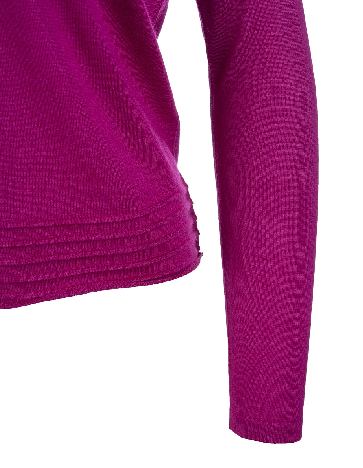 FEDELI FEDELI WINE ROUNDNECK CARDIGAN