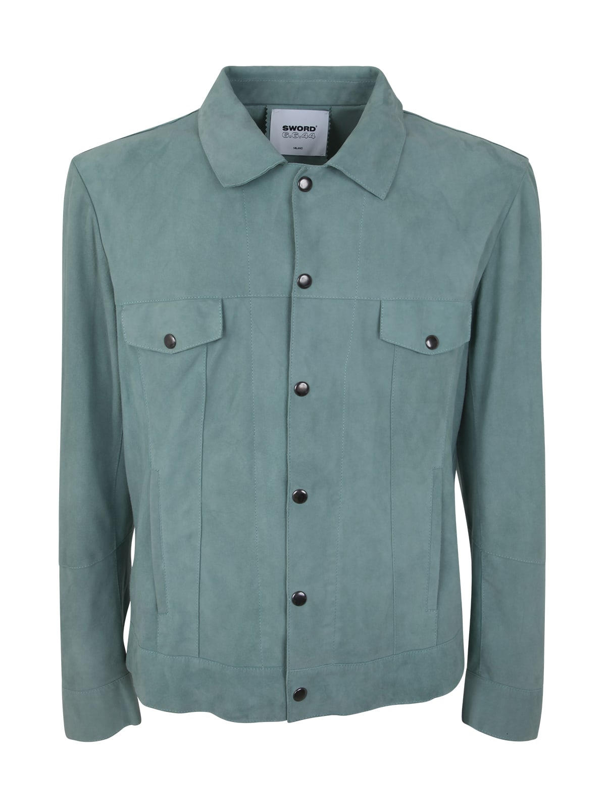 Sword 6.6.44 "strassy" Clutch In Aquamarine