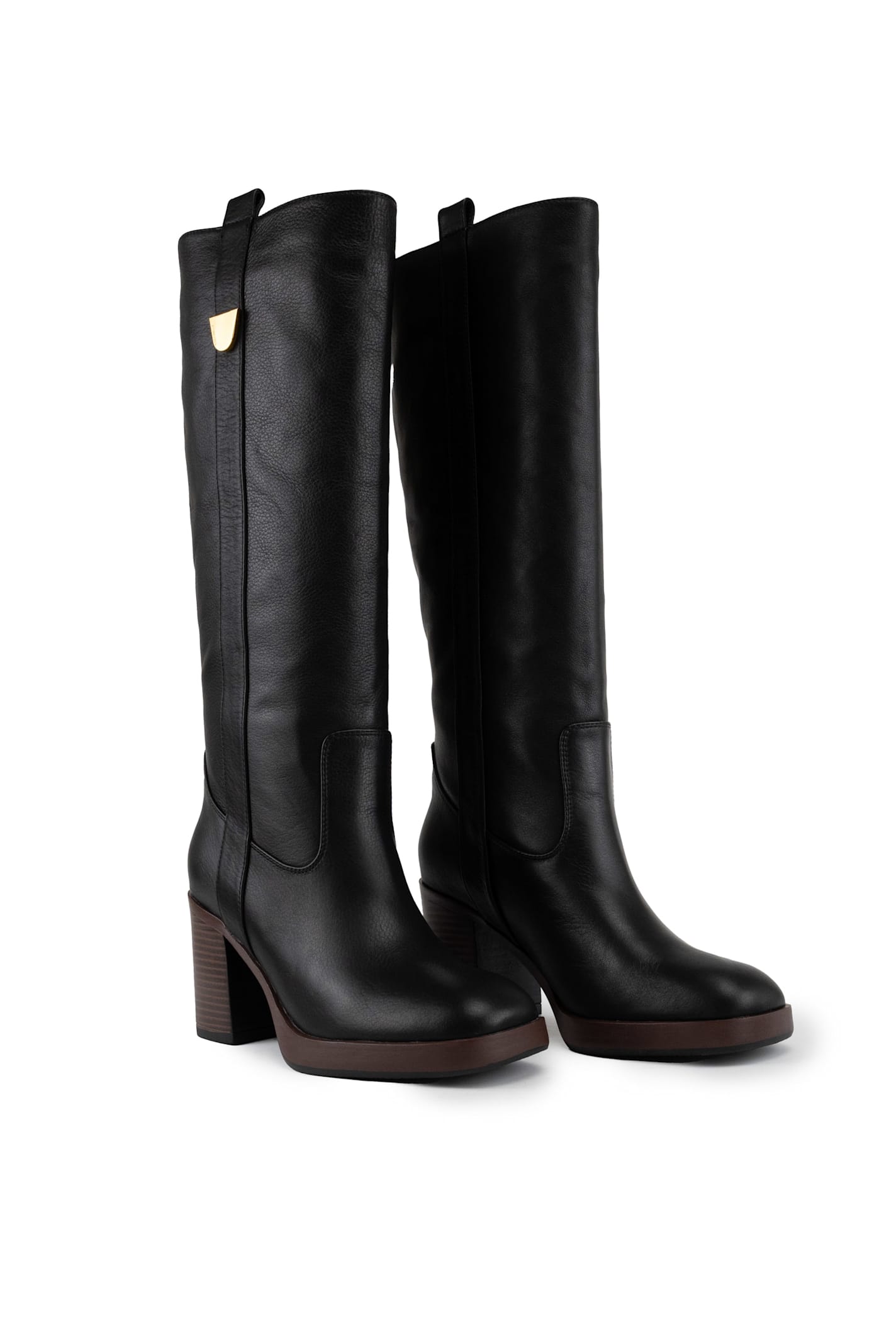 Shop Coccinelle Oliver Soft Vintage Leather Boot In Noir