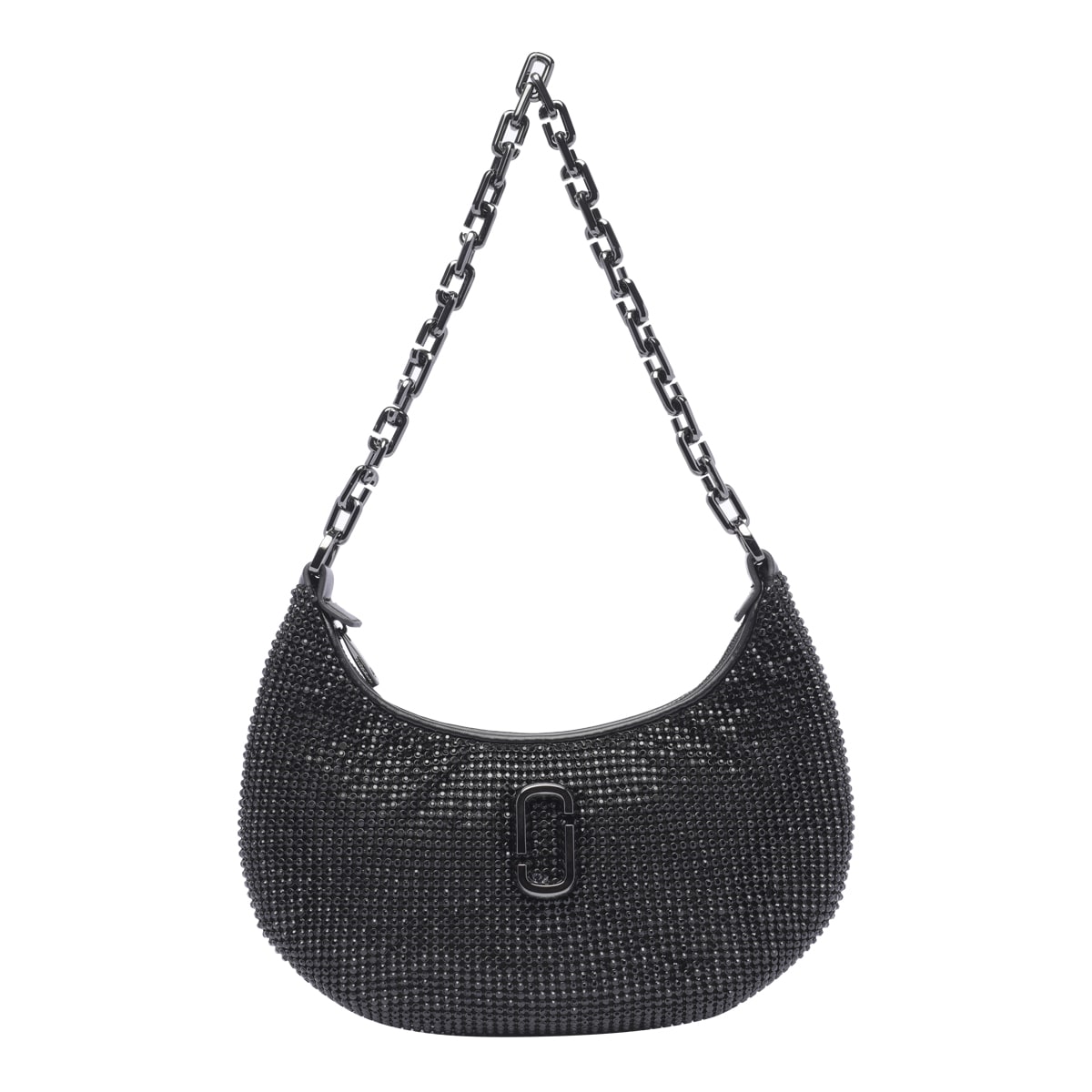 Shop Marc Jacobs The Small Curve Bag In Nero