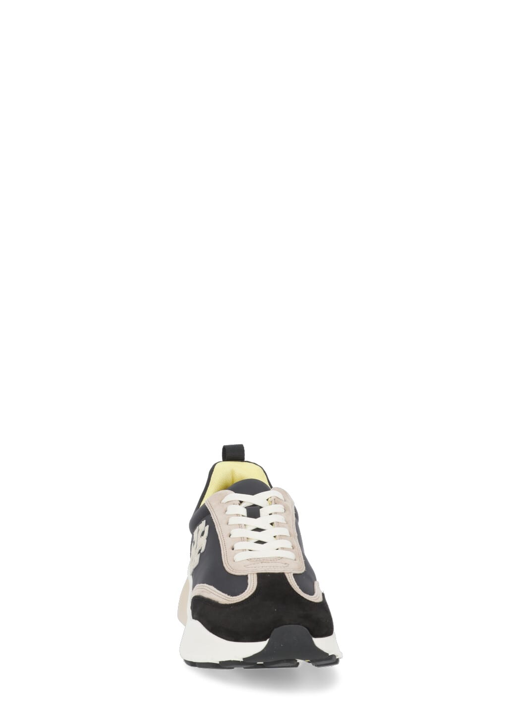Tory Burch Good Luck Low-top Sneakers In Black / Cream / Black