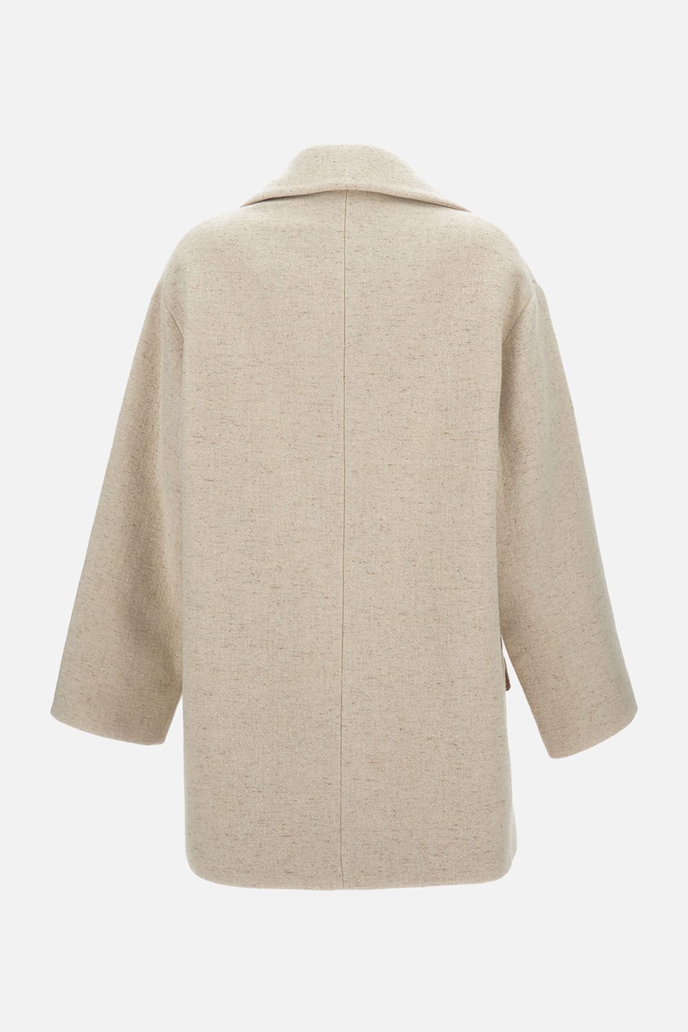 Elisabetta Franchi Peacoat In Brown