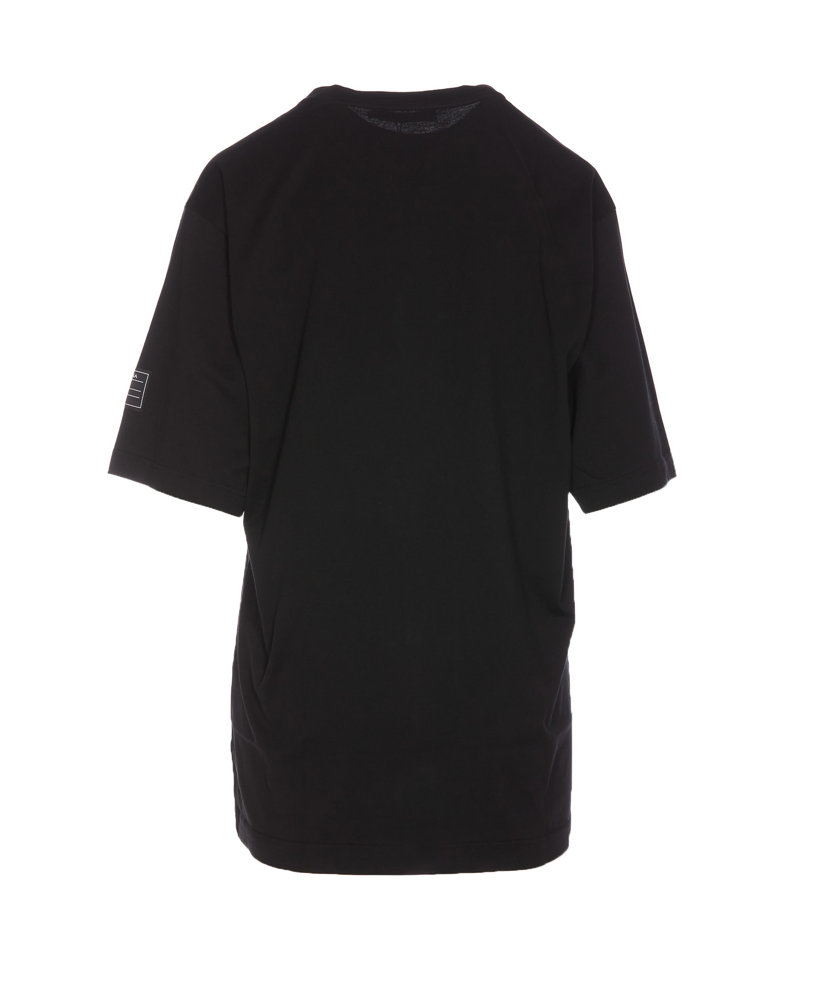 Shop Dolce & Gabbana Logo Giro T-shirt In Black
