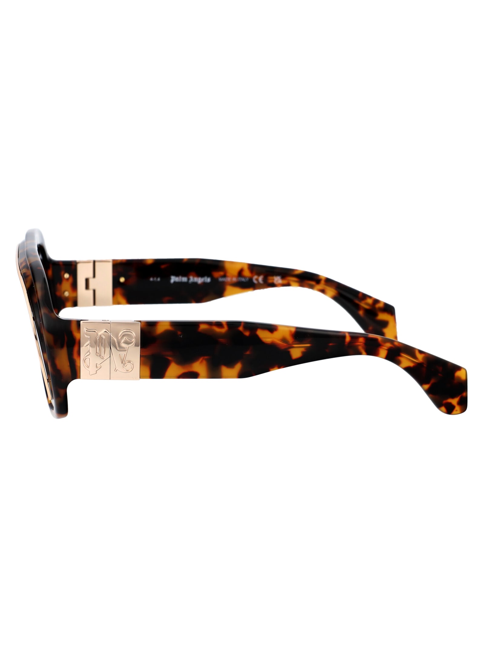 Shop Palm Angels Reedley Sunglasses In 6064 Havana