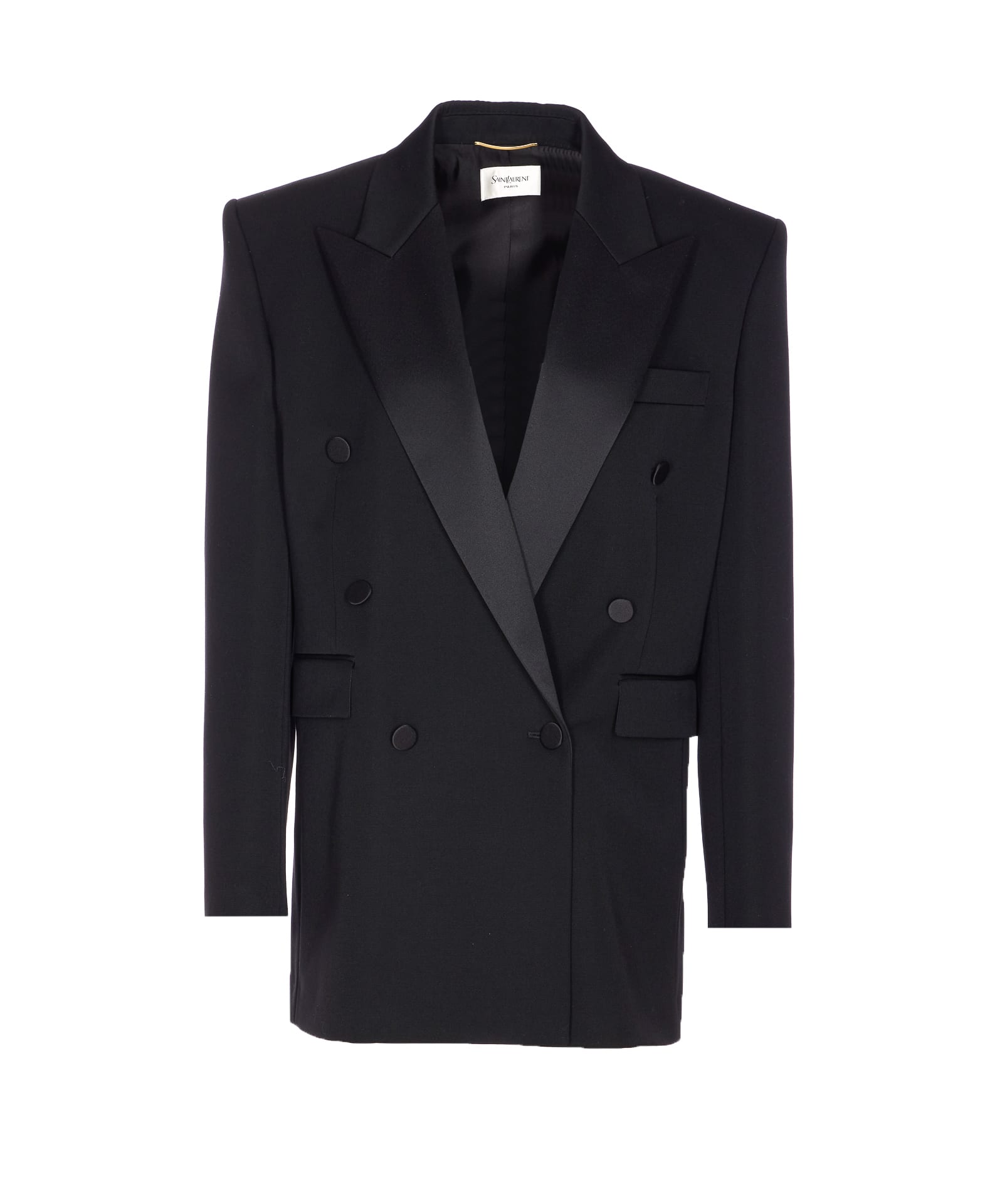 Saint Laurent Double Breasted Button Jacket