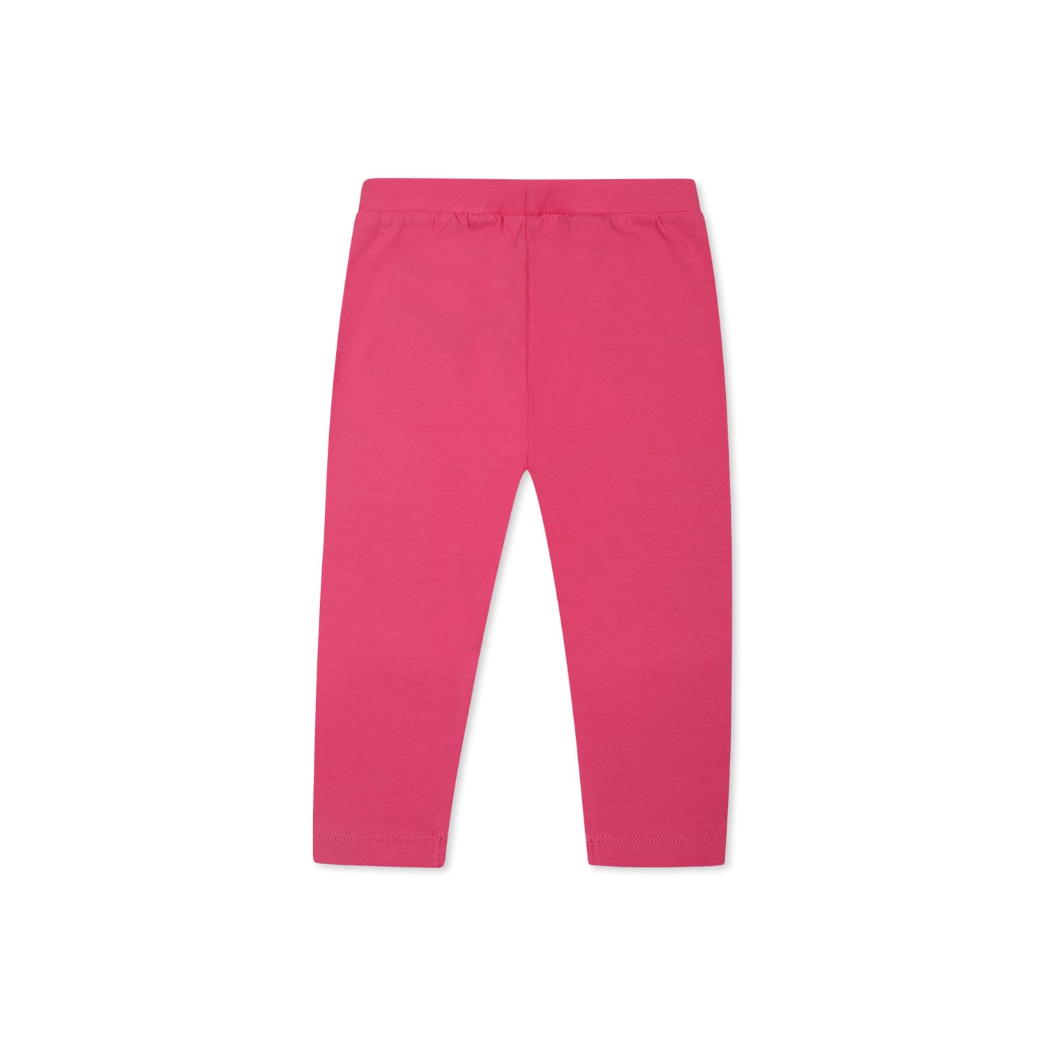Moschino Logo-print Trousers In Fuchsia