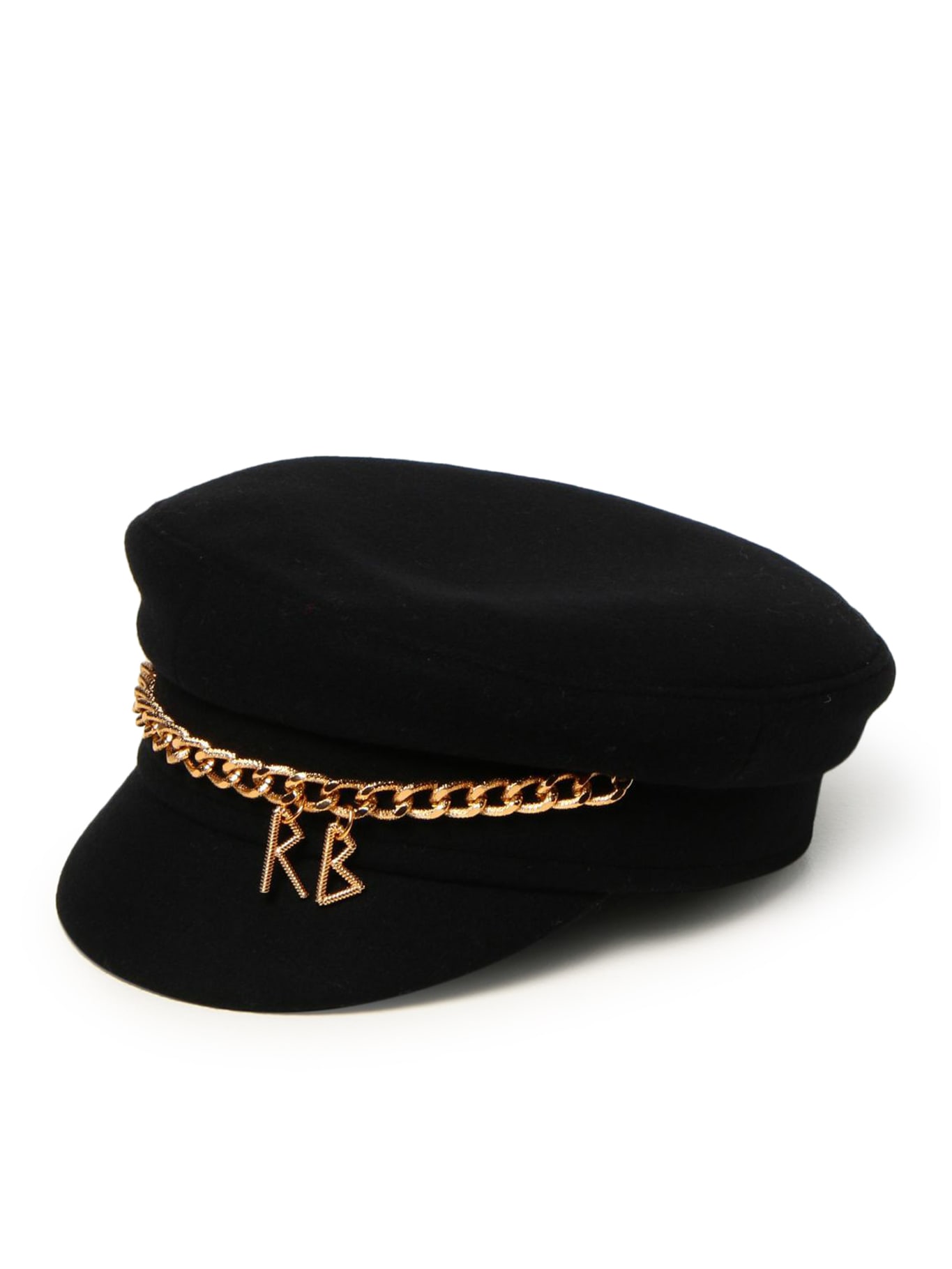 Shop Ruslan Baginskiy Baker Boy Cap In Black