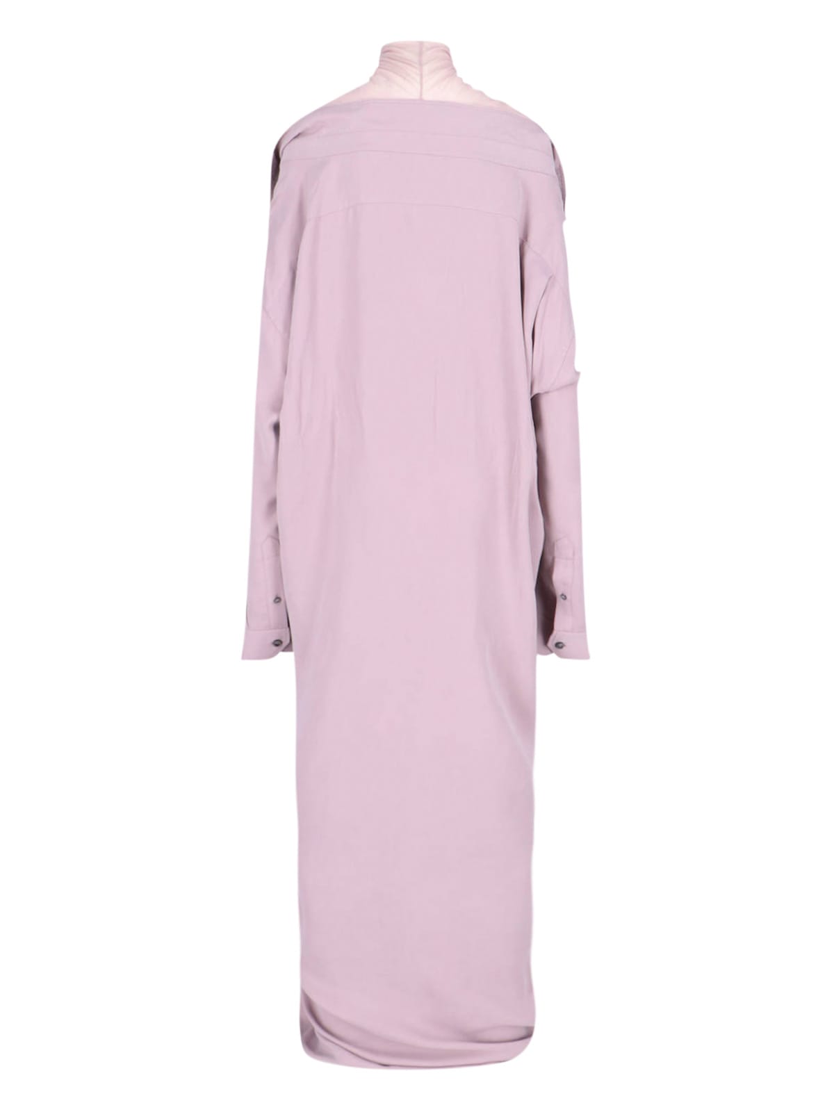 Shop Y/project Maxi Chemisier Dress In Pink