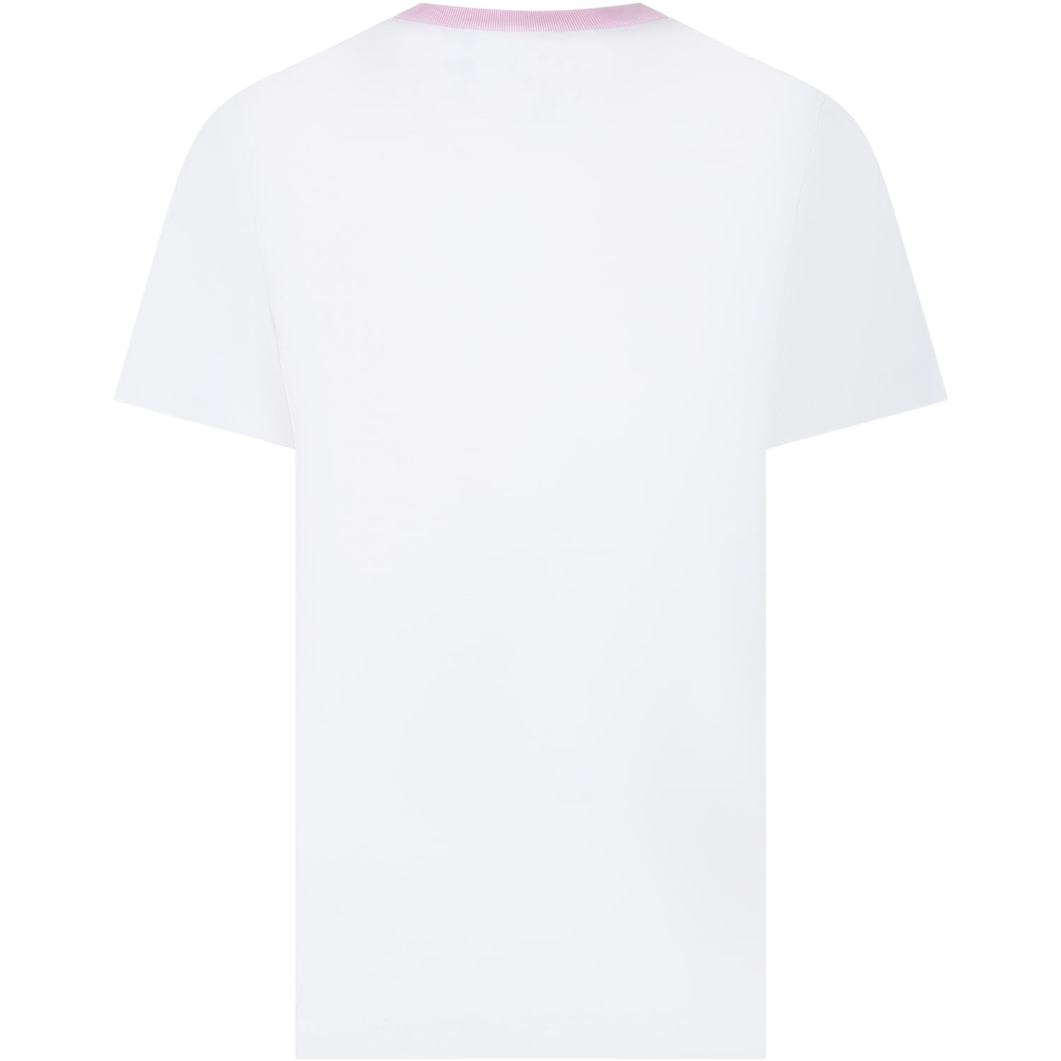 Shop N°21 White T-shirt For Girl