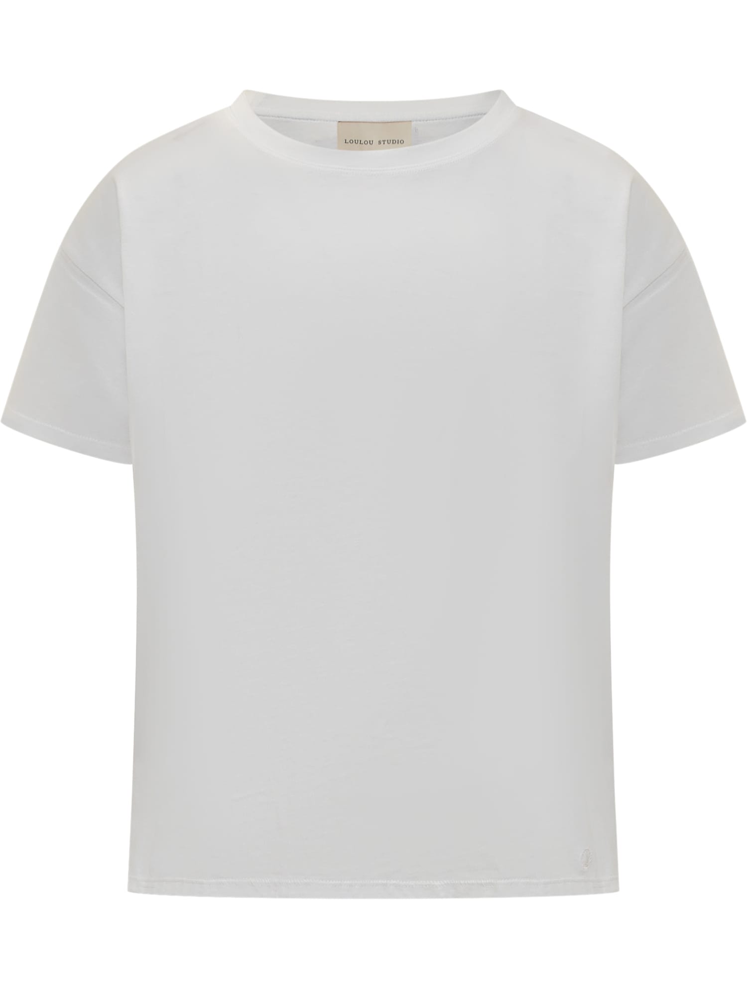 Loulou Studio Loulou T-shirt In Bianco