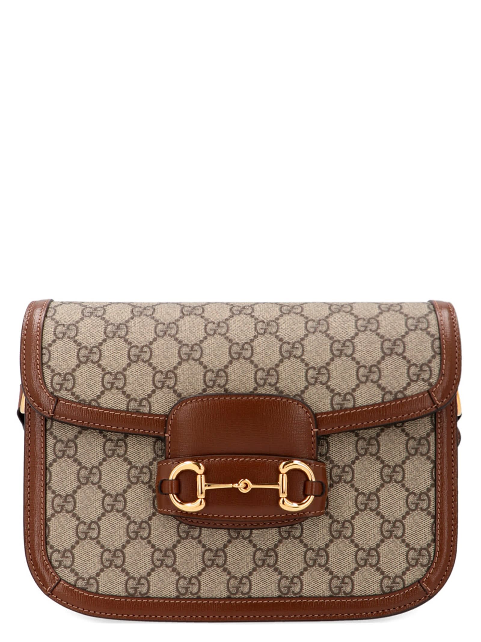 Gucci Horsebit 1955 Shoulder Bag In Brown