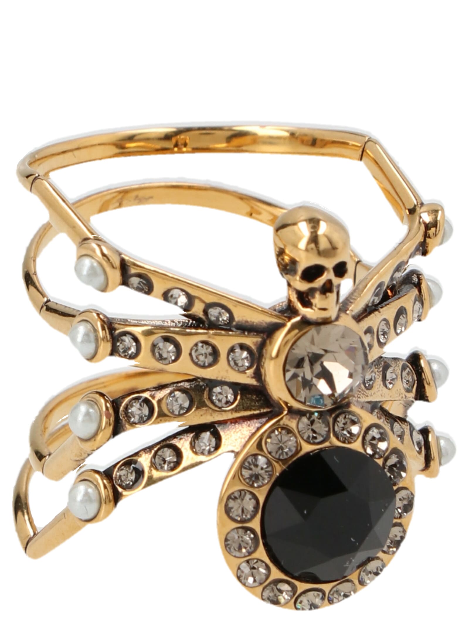 Alexander McQueen Embellished Spider Ring