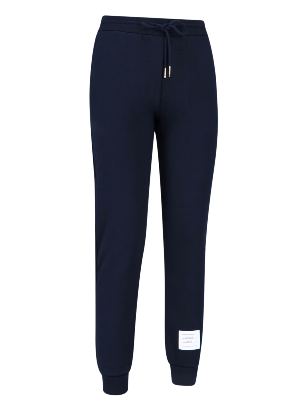 Shop Thom Browne Sports Pants In Blue