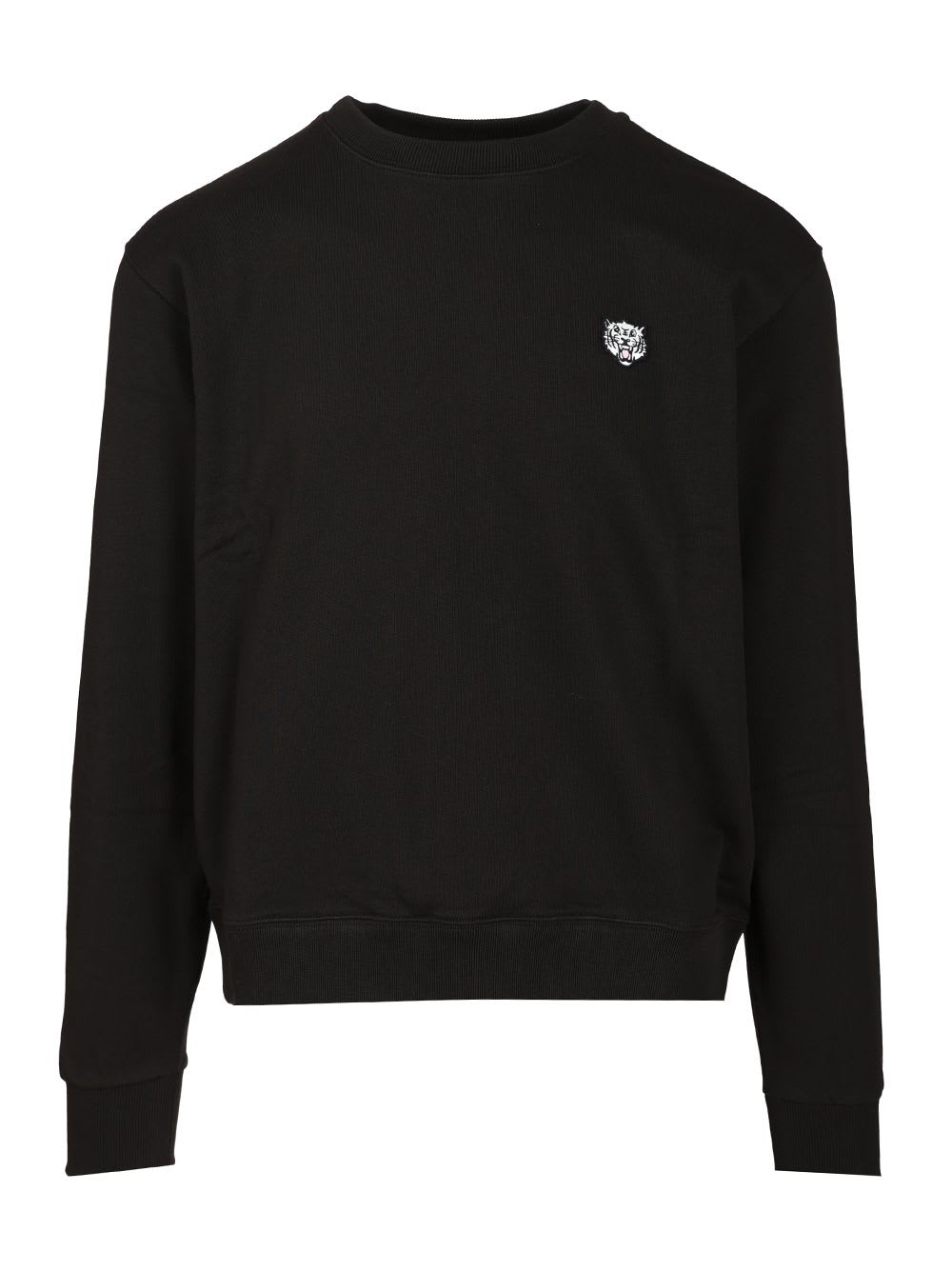 Kenzo Black Sweatshirt With Logo