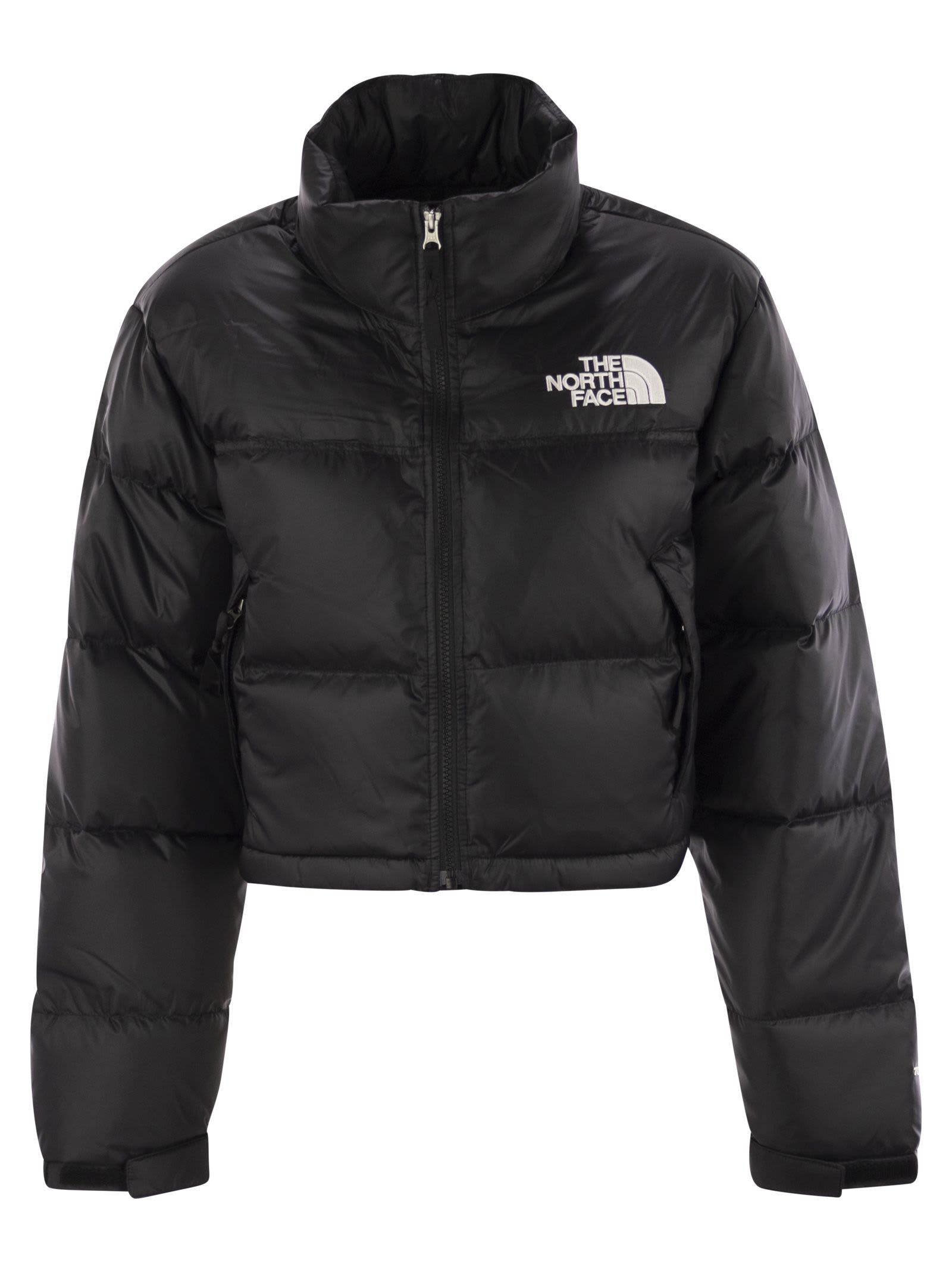 The North Face 1996 Retro Nuptse Short Down Jacket In Black