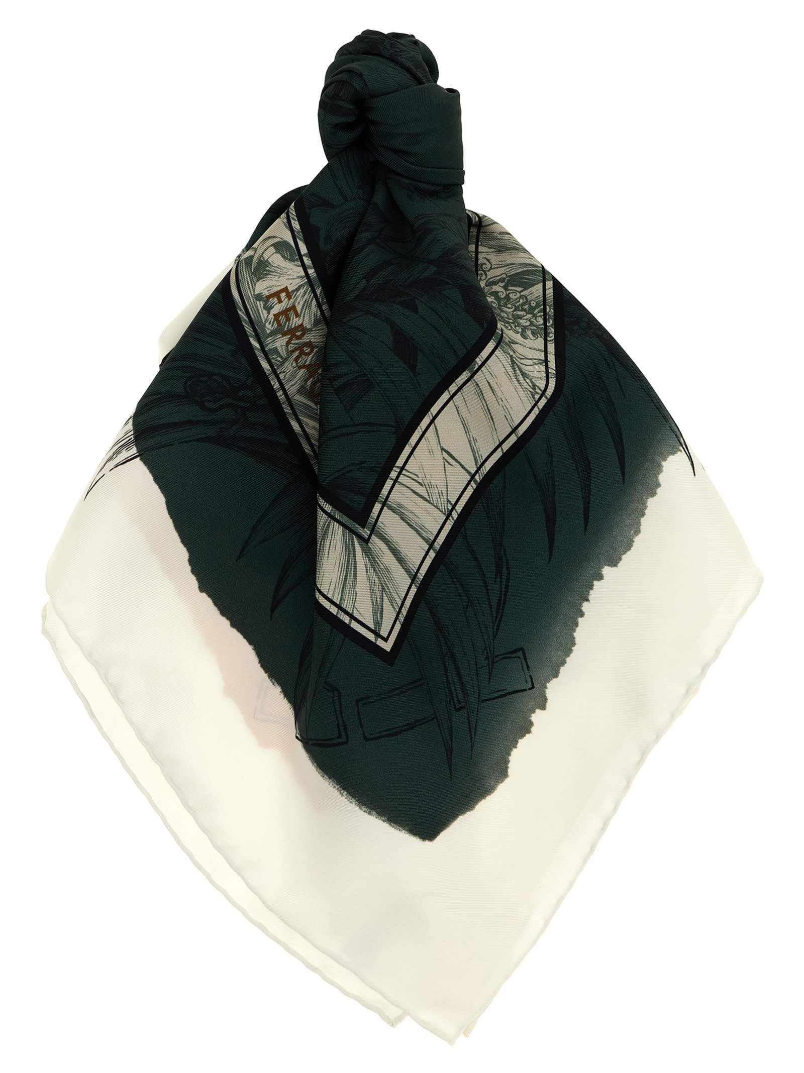 gravure Print Scarf