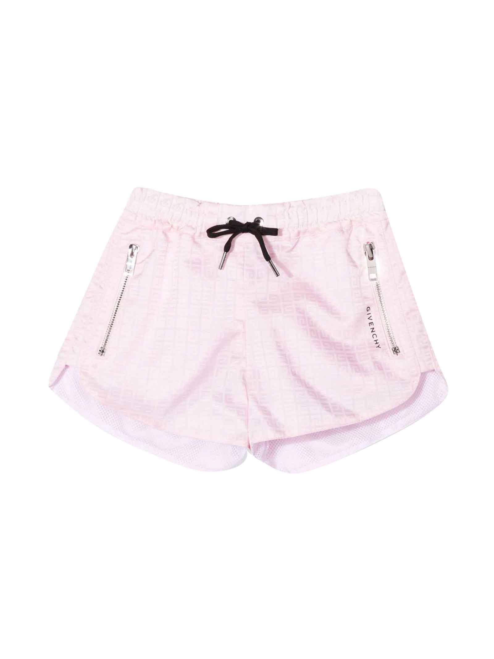Givenchy Pink Gilr Bermuda Shorts