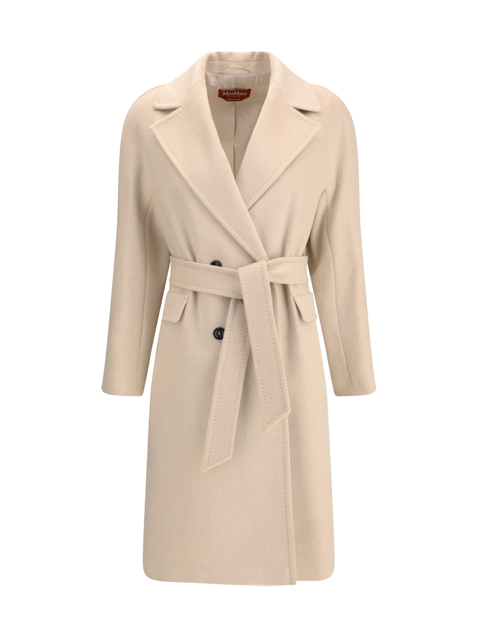 Max Mara Panteon Button-fastening Coat