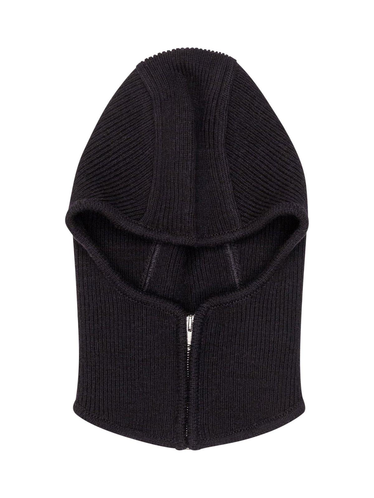 Front Zipped Knitted Balaclava