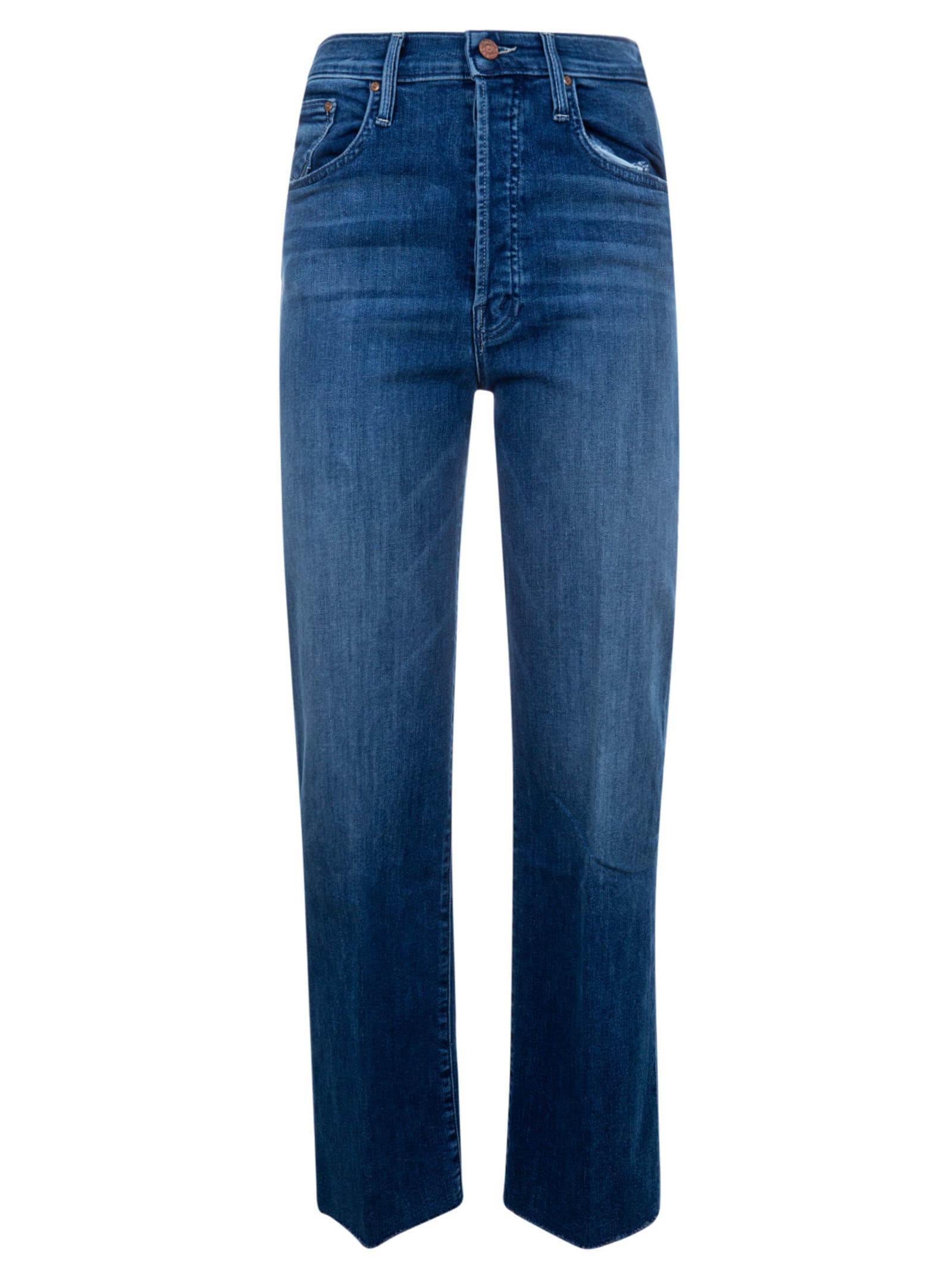 Mother The Rambler Ankle Fray Jeans In Groovin | ModeSens