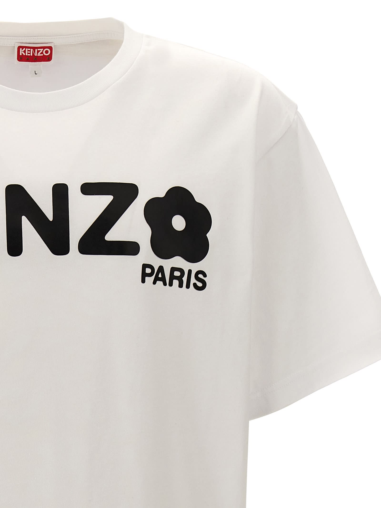 Shop Kenzo Boke 2.0 T-shirt In White/black