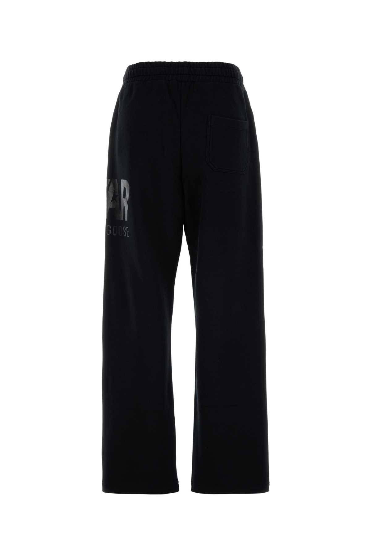 Golden Goose Logo-print Sweatpants In Black